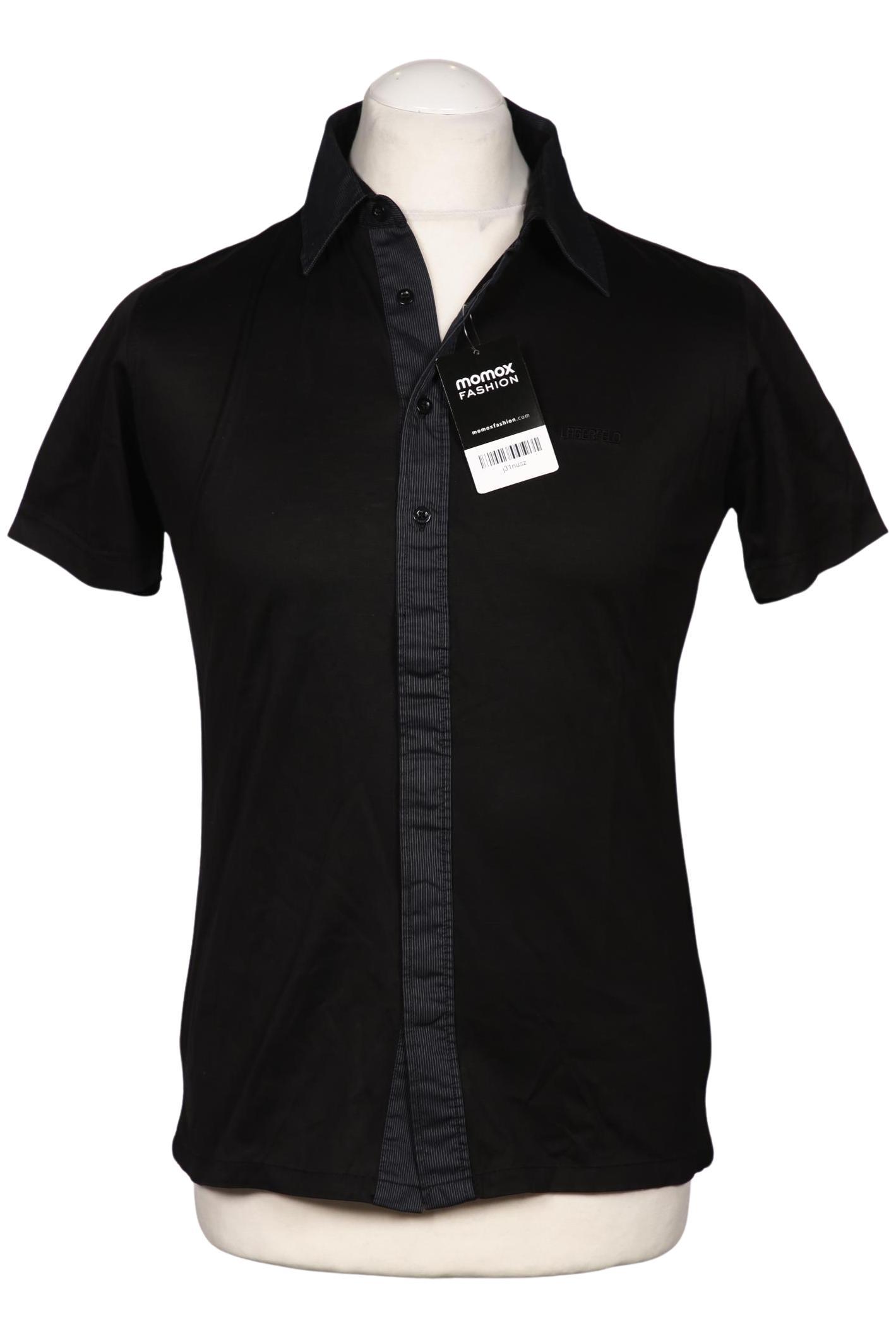 

Lagerfeld Herren Hemd, schwarz, Gr. 48
