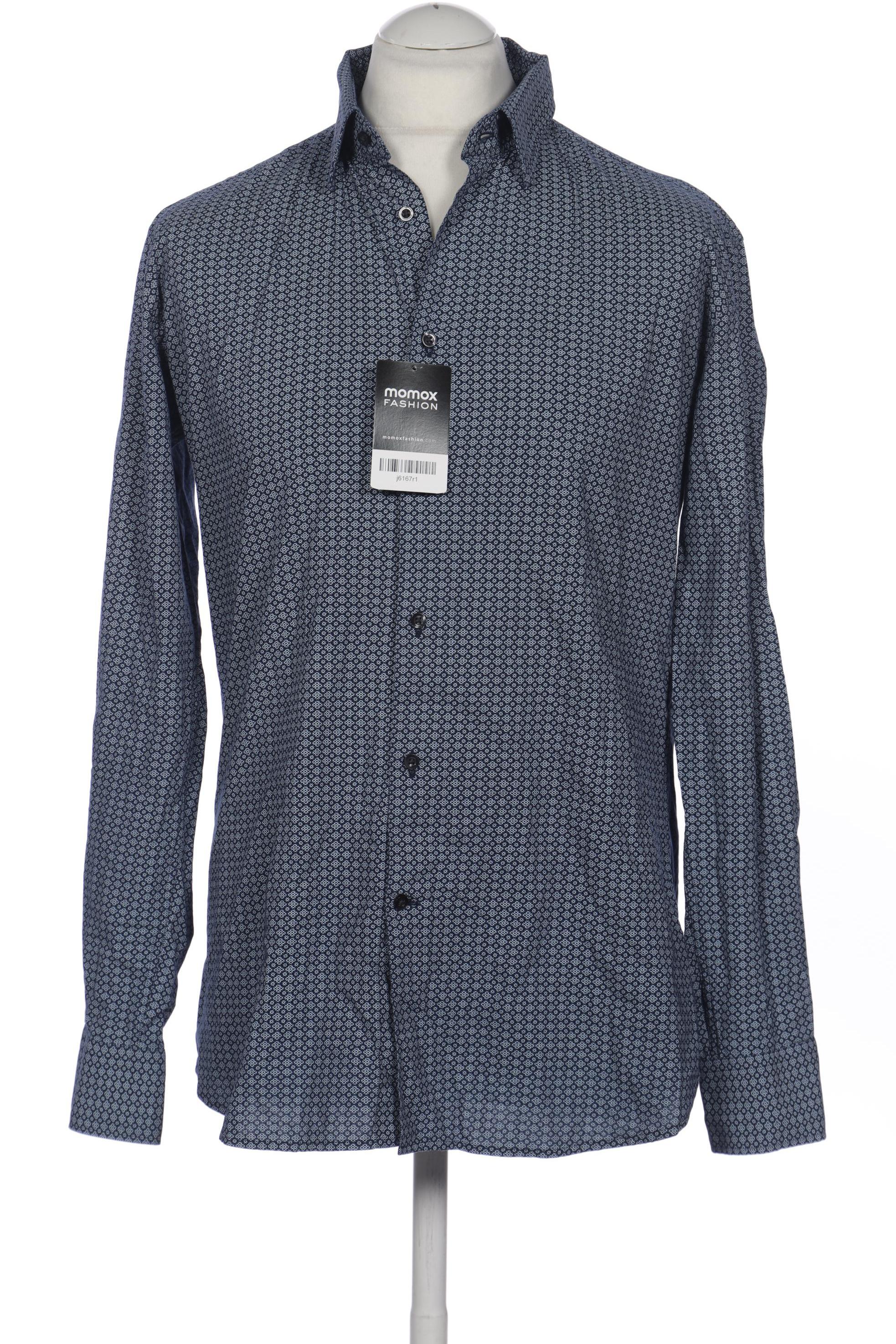 

Lagerfeld Herren Hemd, blau