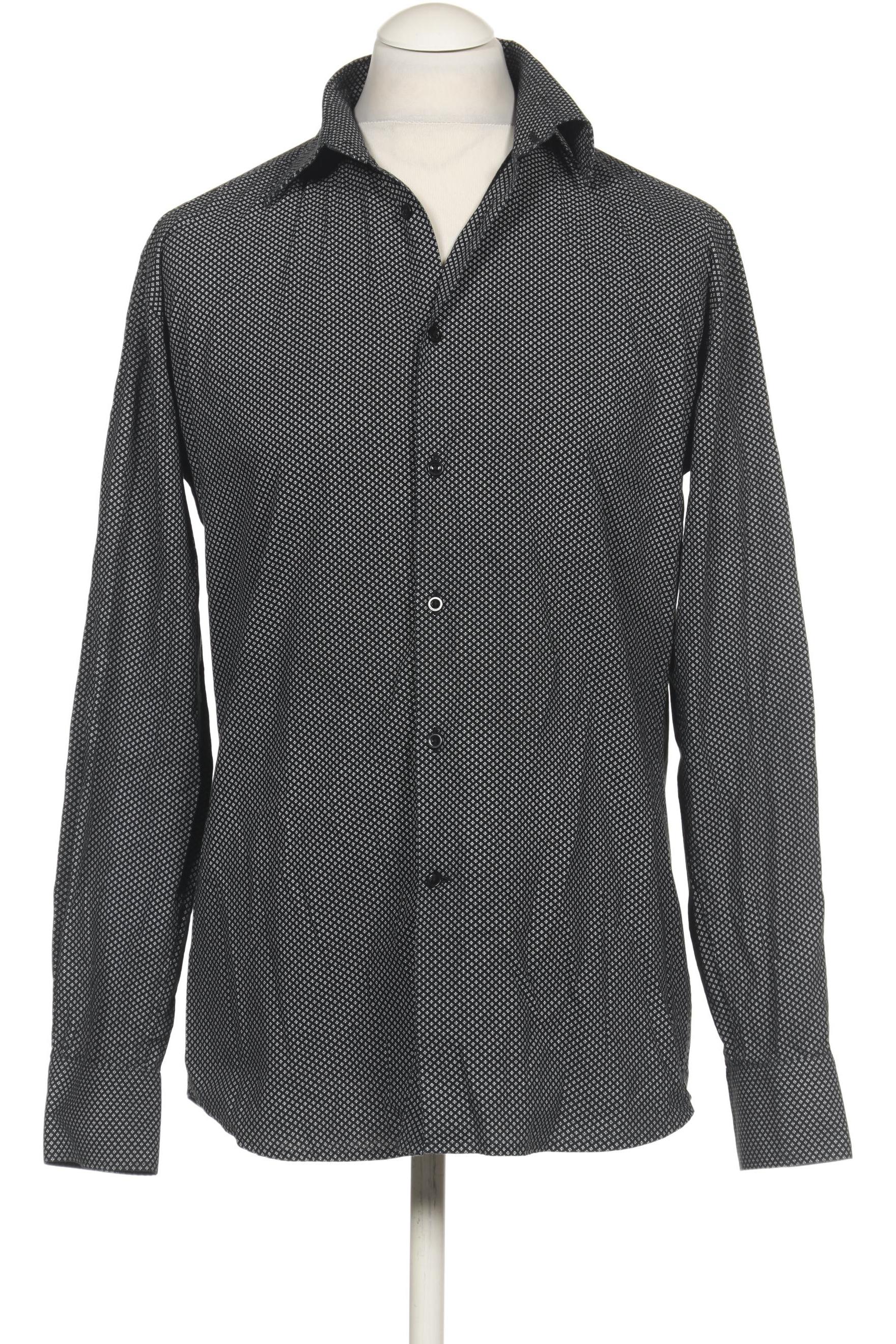 

Lagerfeld Herren Hemd, schwarz, Gr. 52