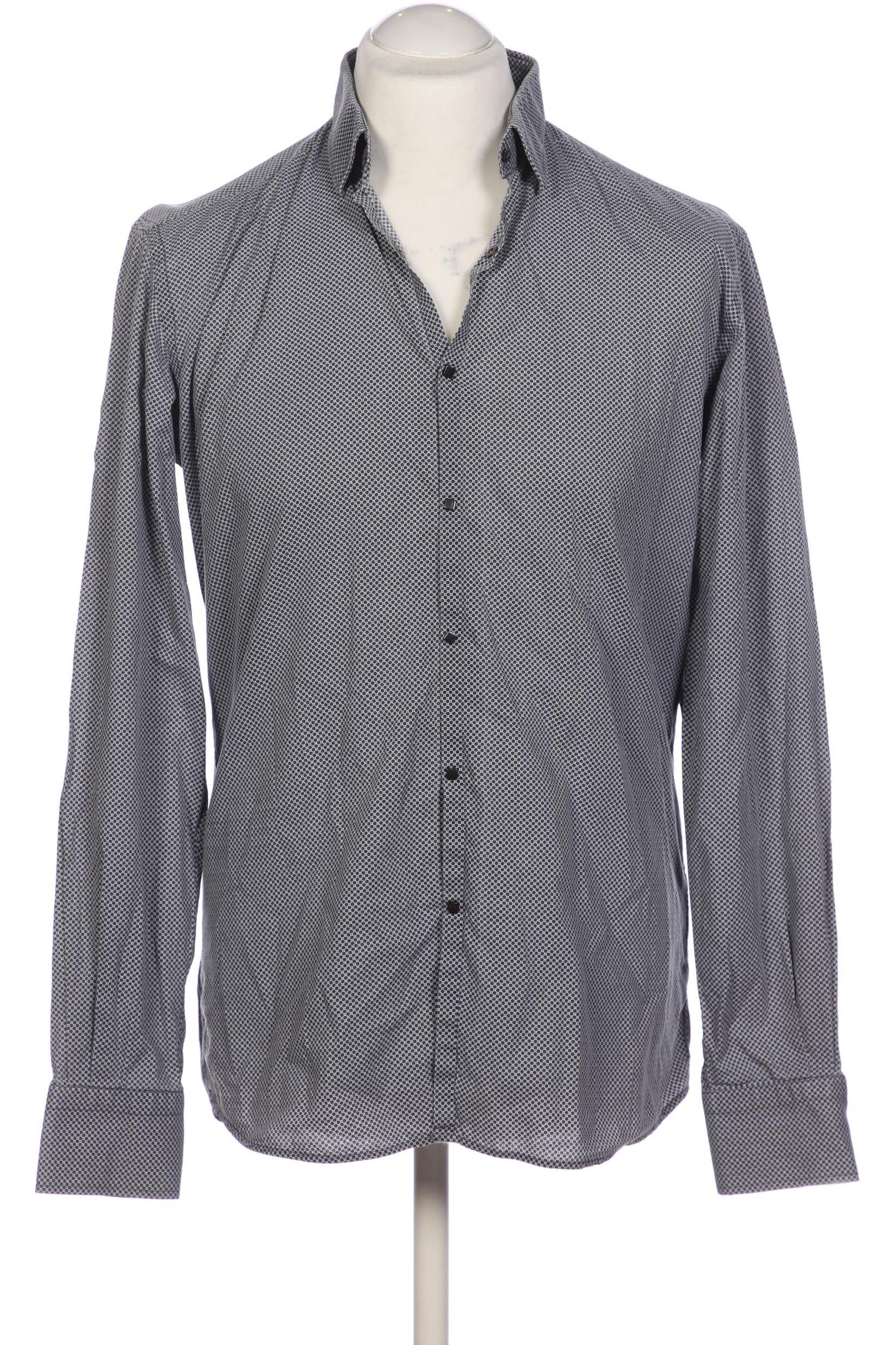 

Lagerfeld Herren Hemd, grau, Gr. 52