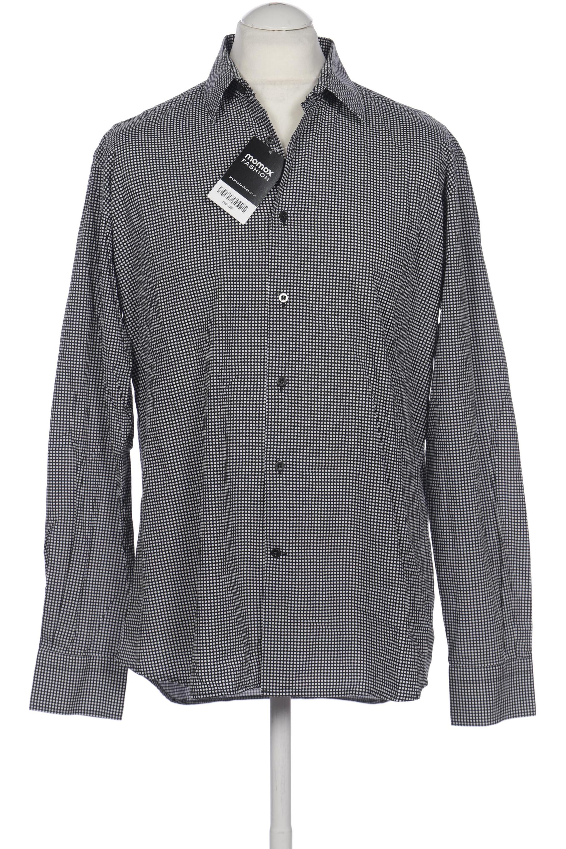 

Lagerfeld Herren Hemd, schwarz