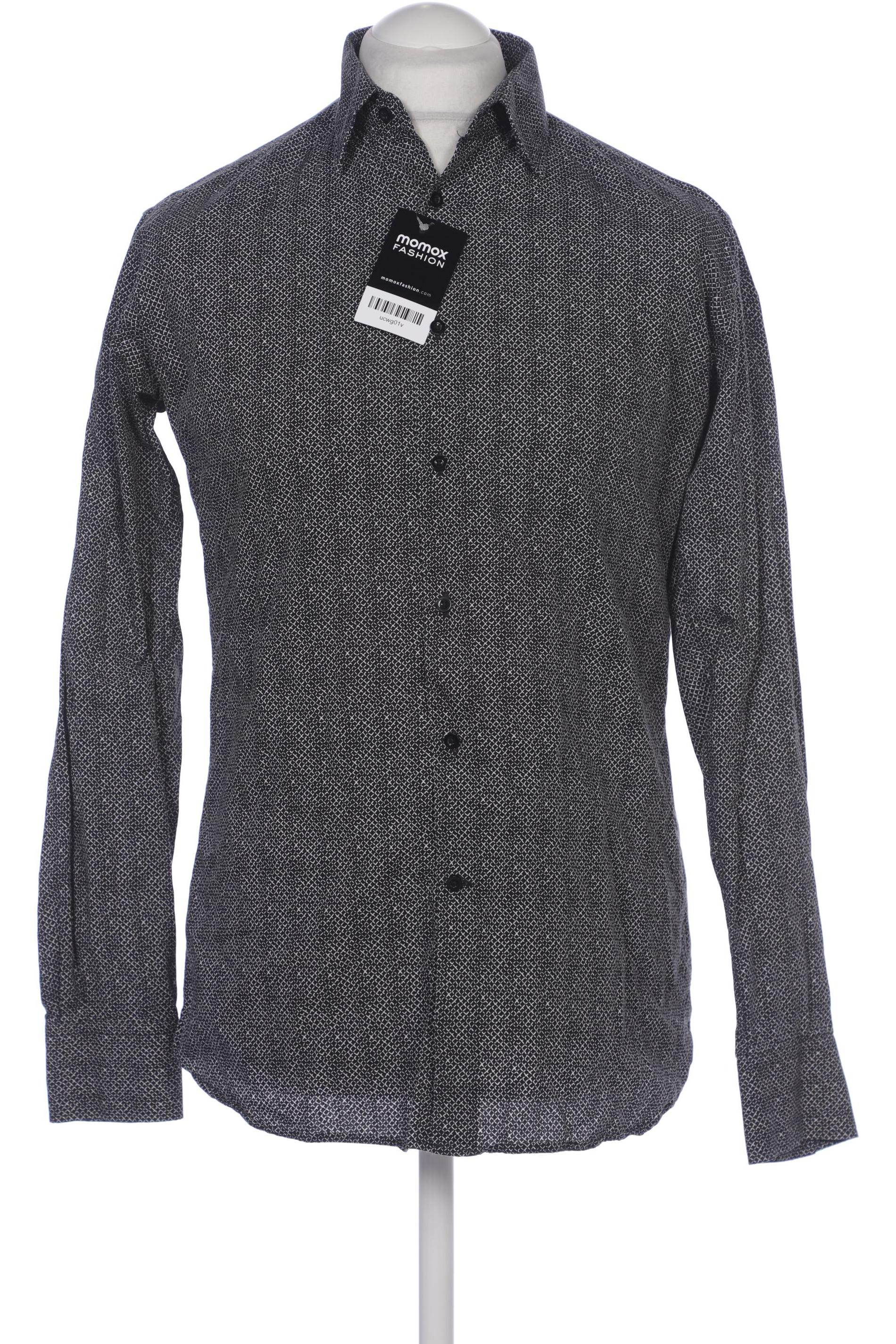

Lagerfeld Herren Hemd, schwarz, Gr. 48