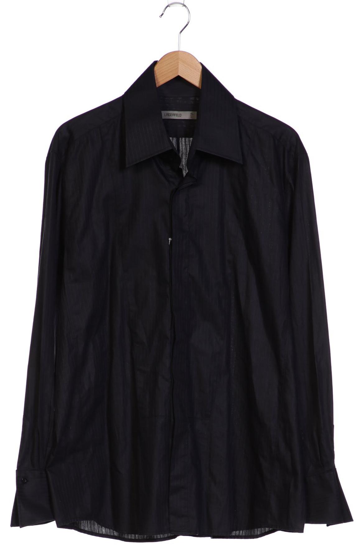 

Lagerfeld Herren Hemd, marineblau