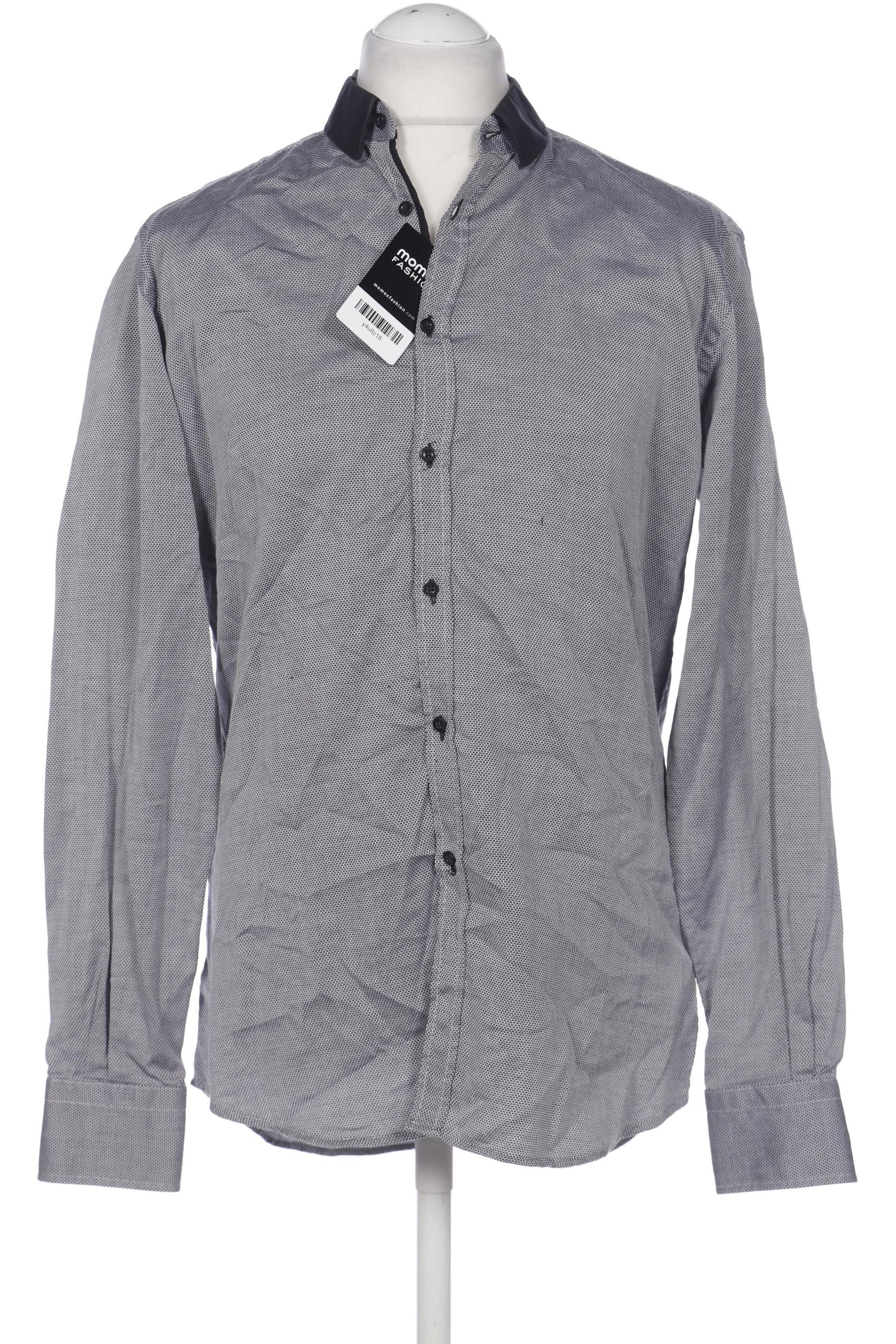 

Lagerfeld Herren Hemd, grau, Gr. 52