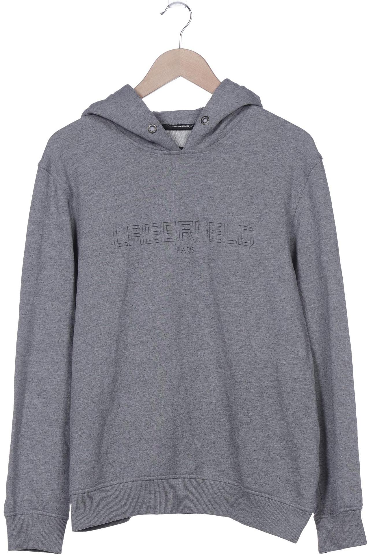 

Lagerfeld Herren Kapuzenpullover, grau, Gr. 52