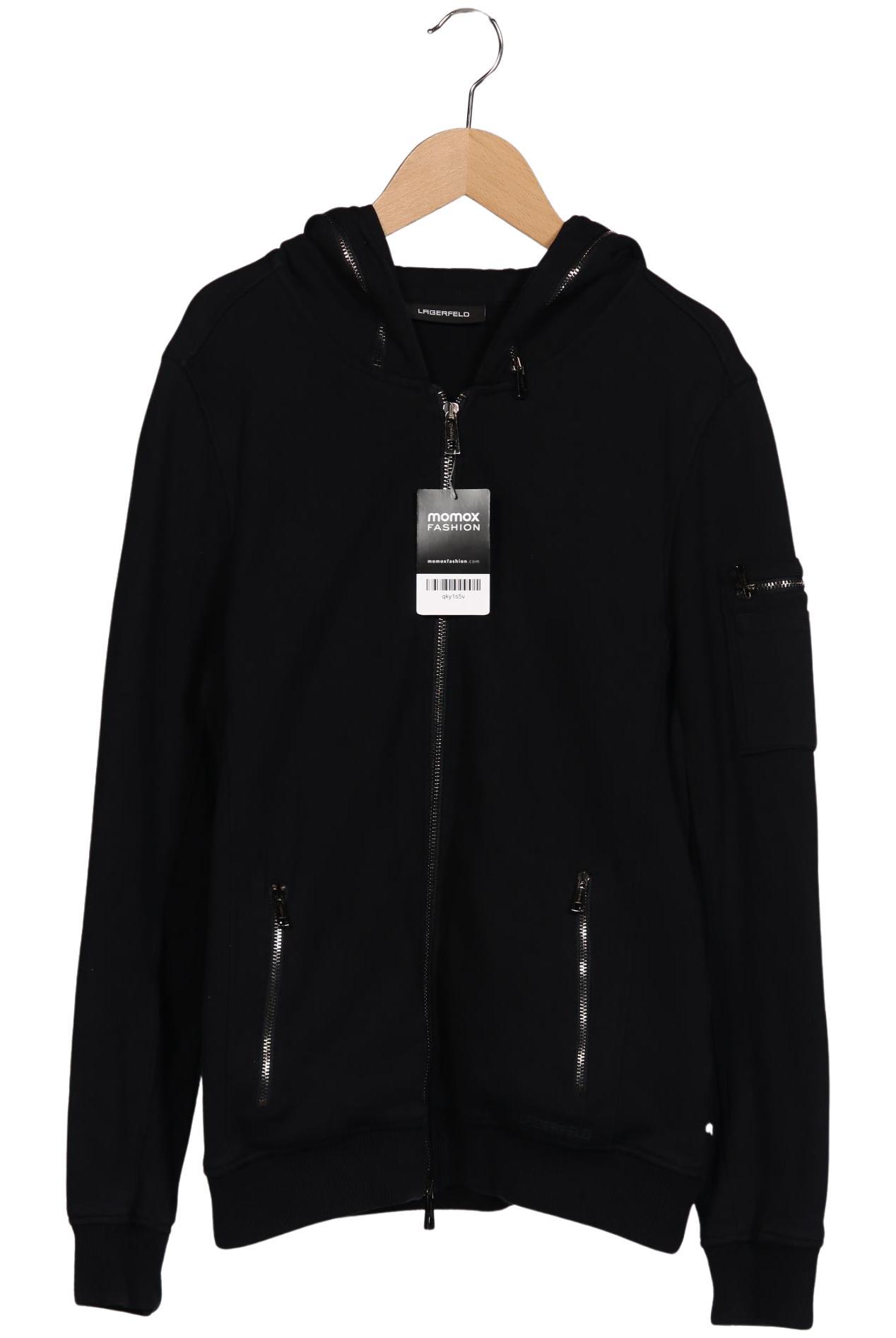Thumbnail - Lagerfeld Herren Kapuzenpullover, schwarz, Gr. 46