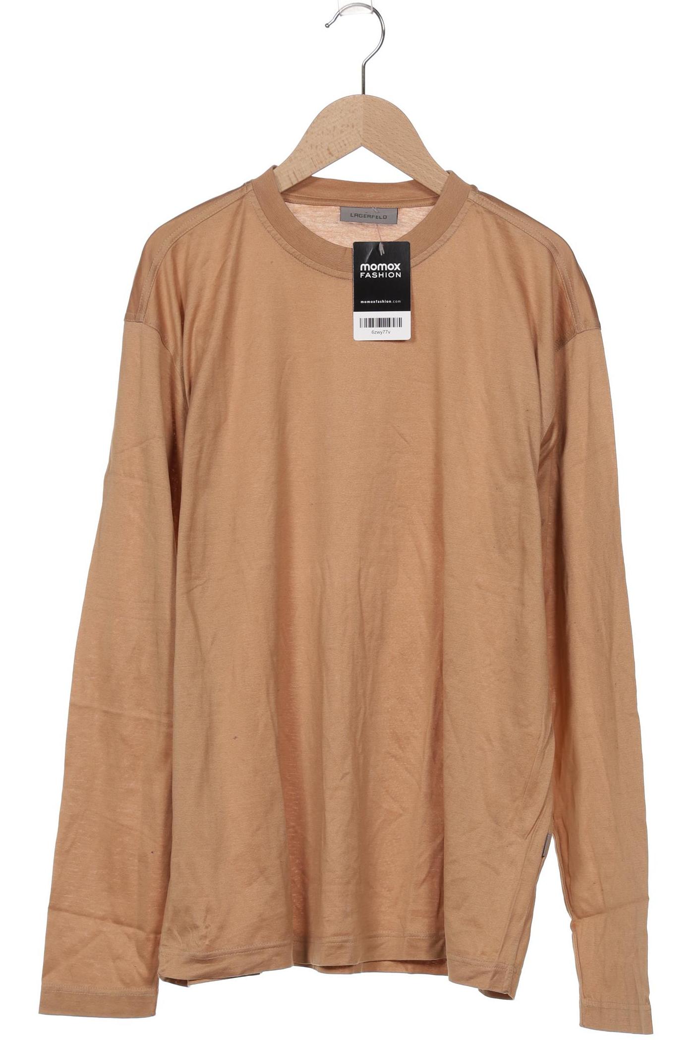 

Lagerfeld Herren Langarmshirt, beige, Gr. 48