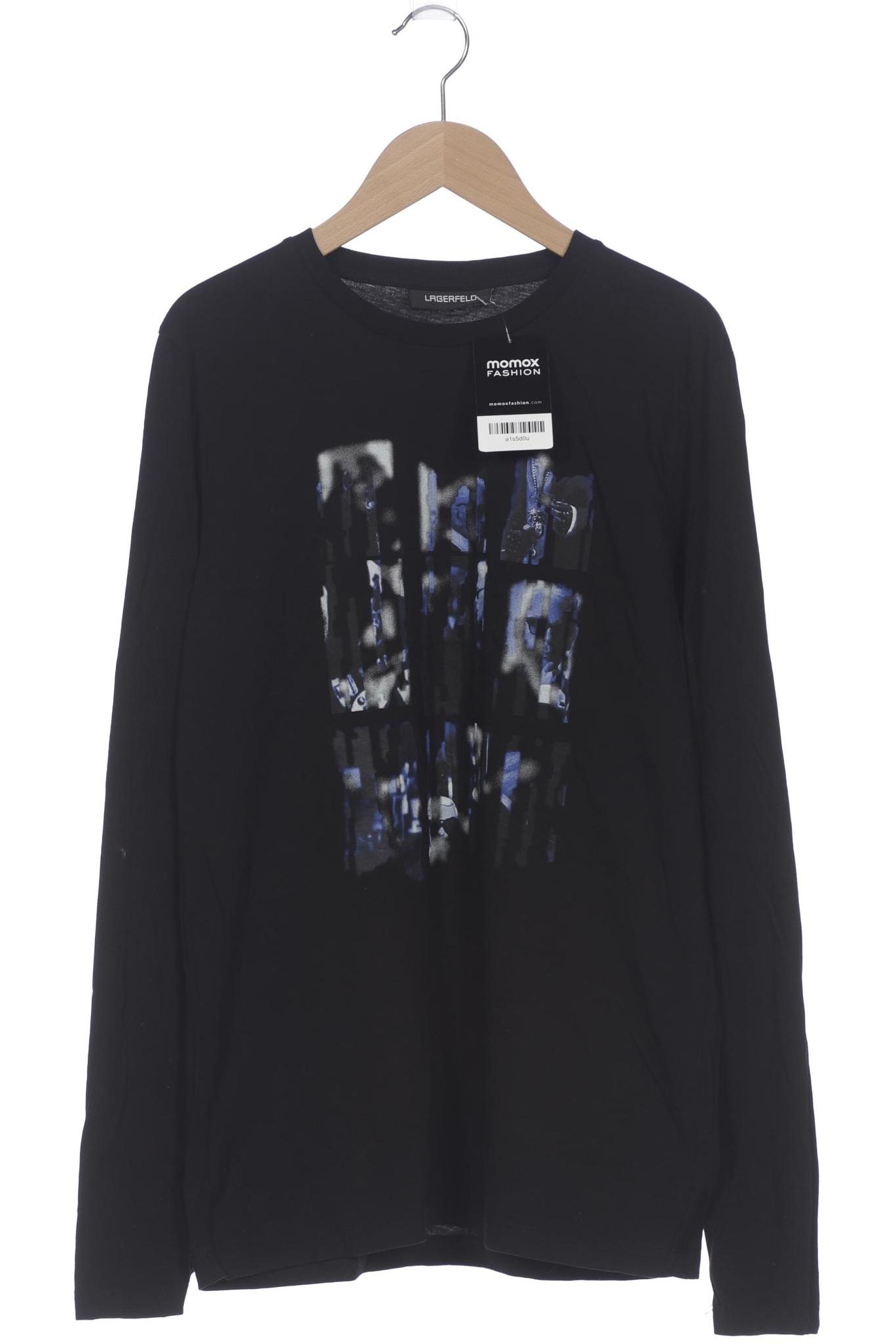 

Lagerfeld Herren Langarmshirt, schwarz, Gr. 48