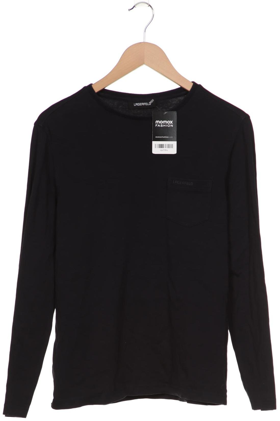 

Lagerfeld Herren Langarmshirt, marineblau