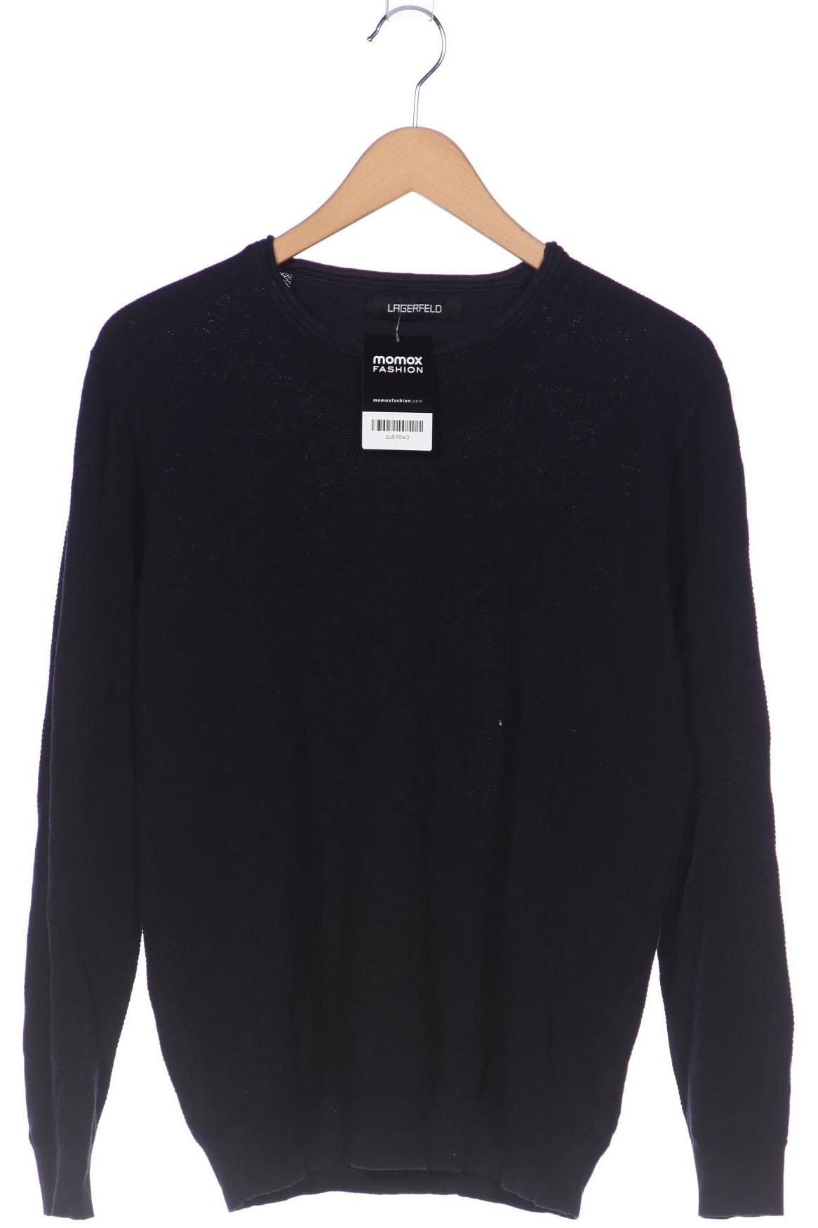 

Lagerfeld Herren Langarmshirt, marineblau, Gr. 52