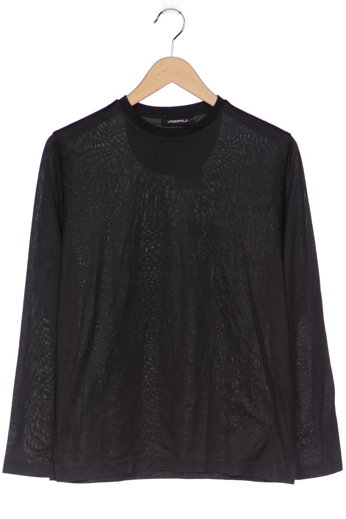 

Lagerfeld Herren Langarmshirt, schwarz, Gr. 48
