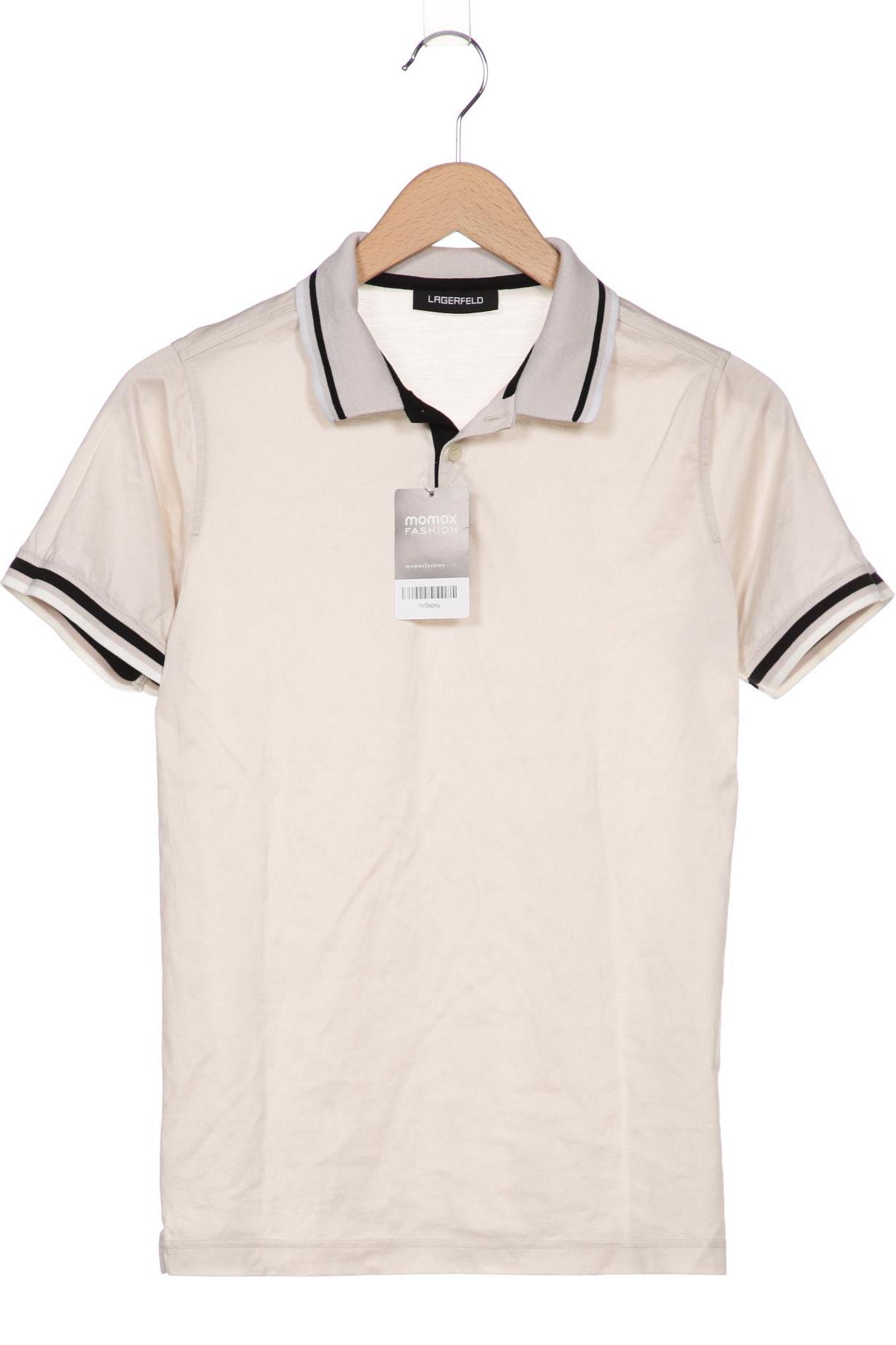 

Lagerfeld Herren Poloshirt, beige, Gr. 46