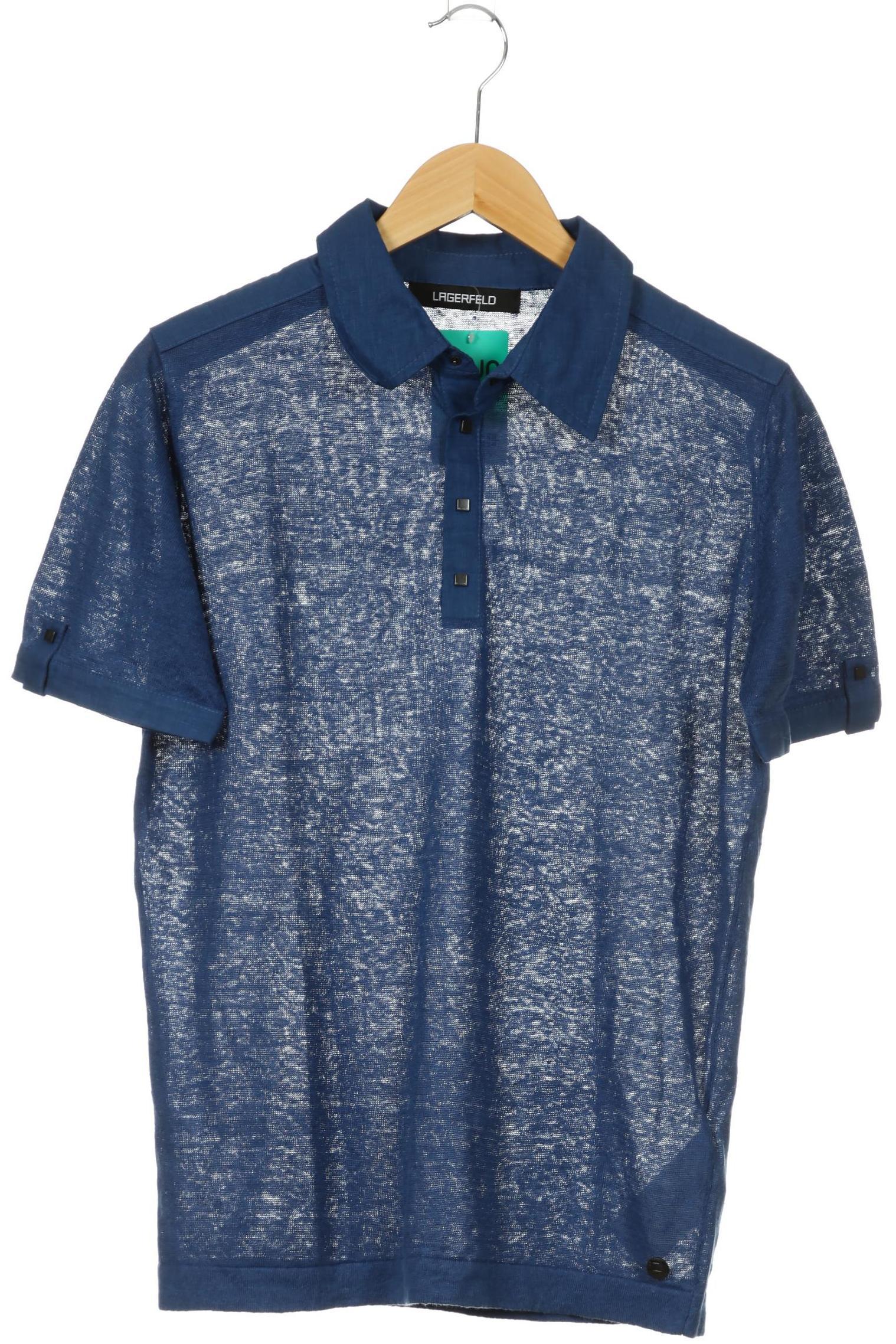 

Lagerfeld Herren Poloshirt, blau, Gr.