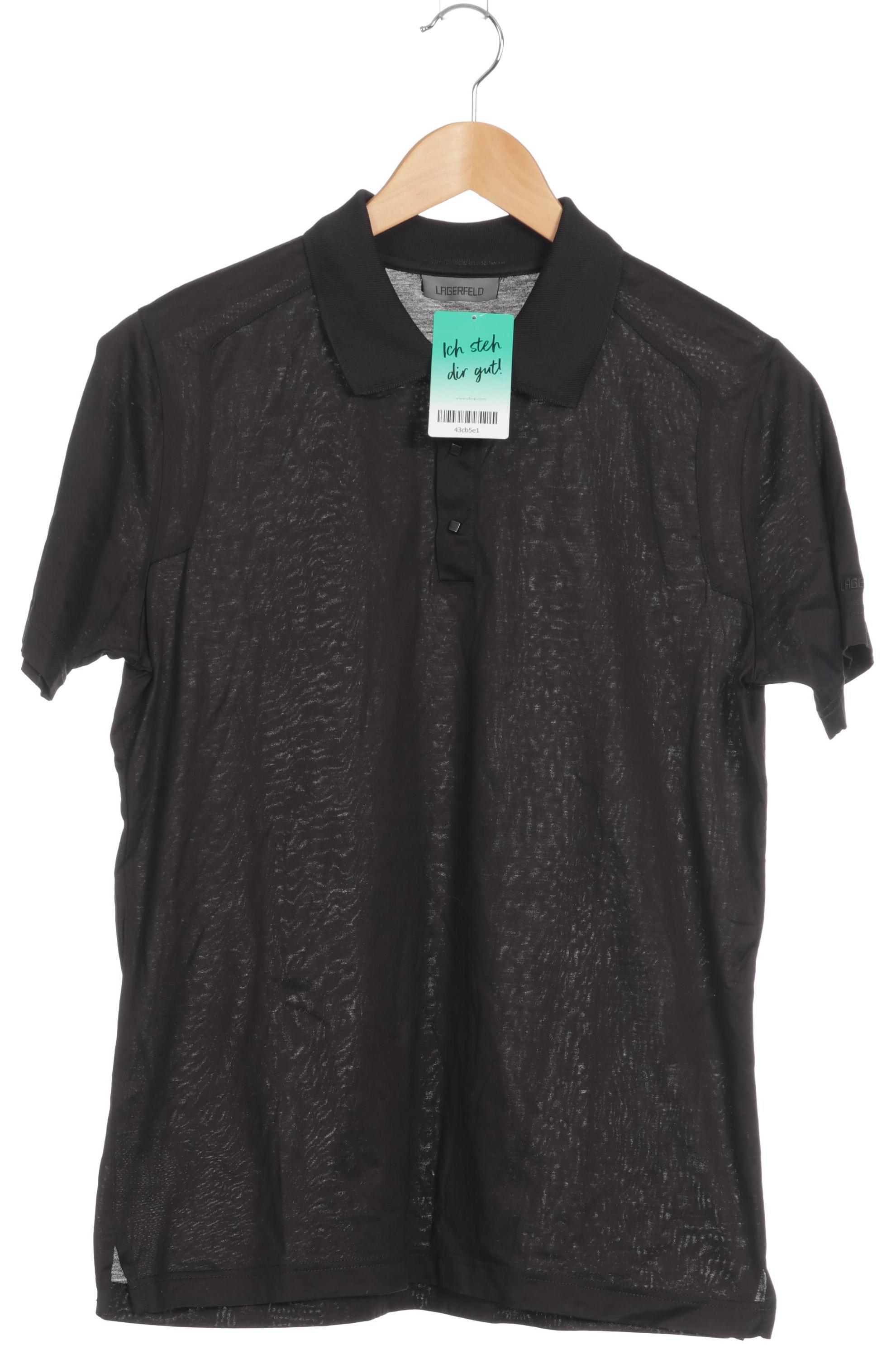 Thumbnail - Lagerfeld Herren Poloshirt, schwarz, Gr.