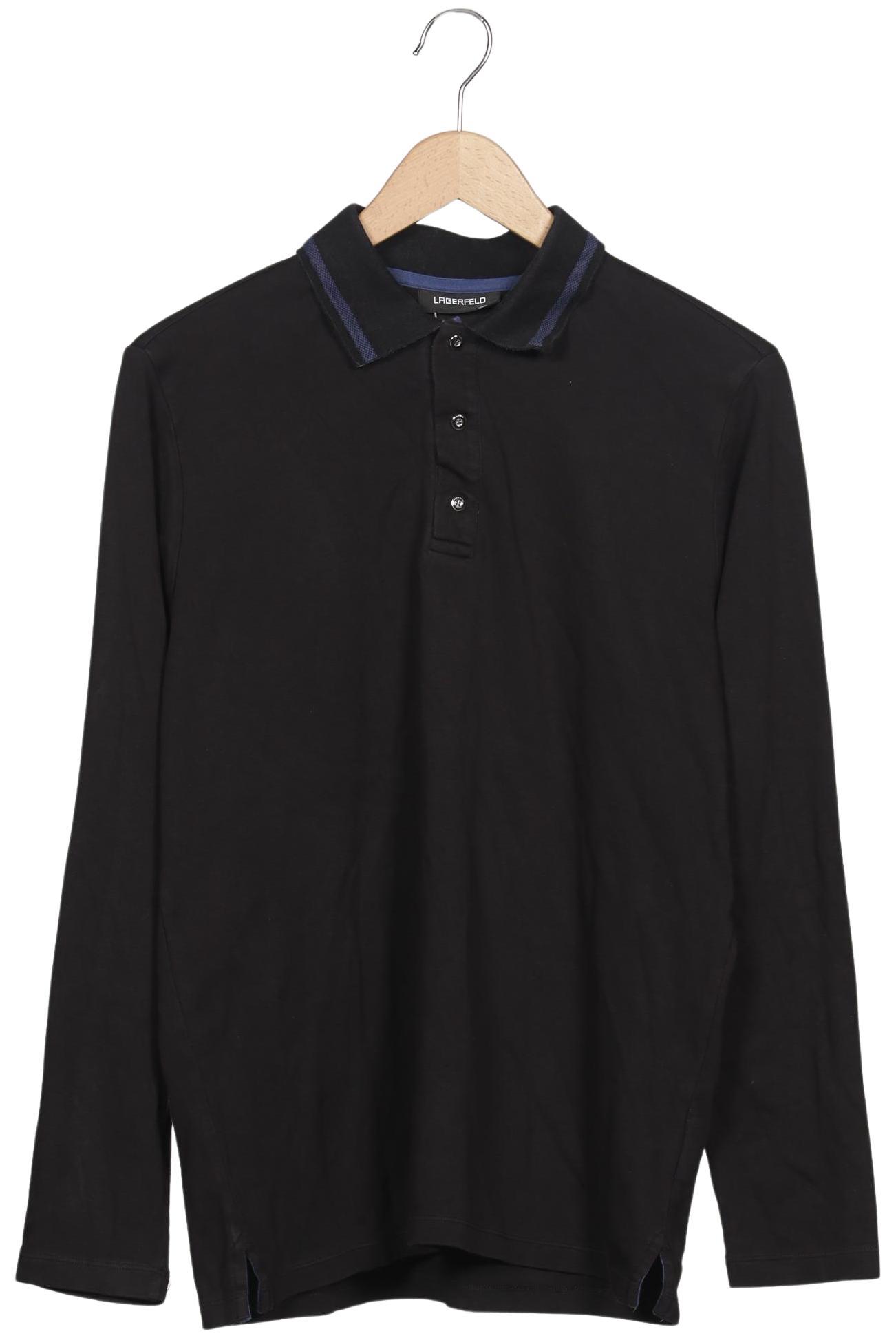 

Lagerfeld Herren Poloshirt, schwarz, Gr. 48