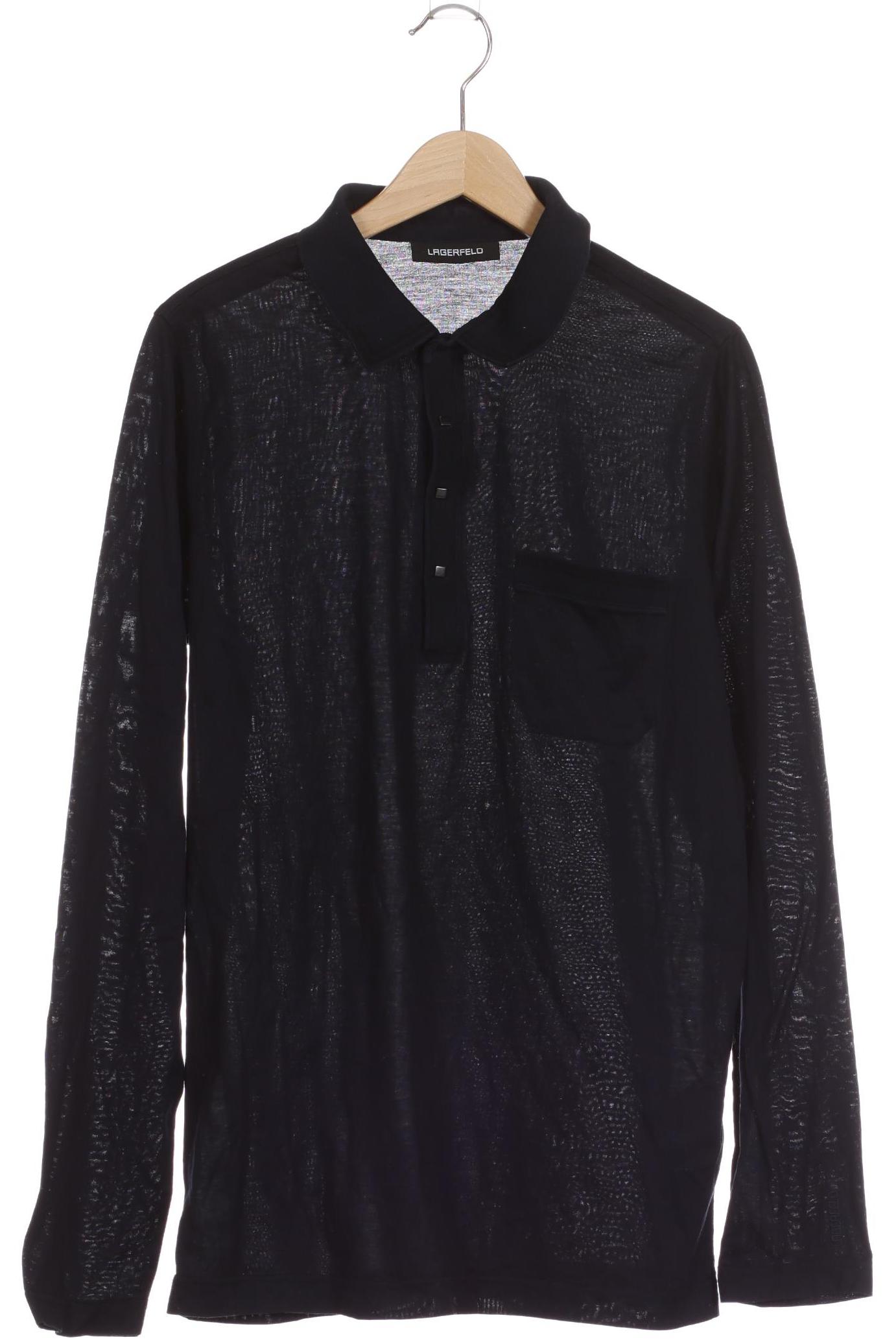 

Lagerfeld Herren Poloshirt, blau, Gr. 46