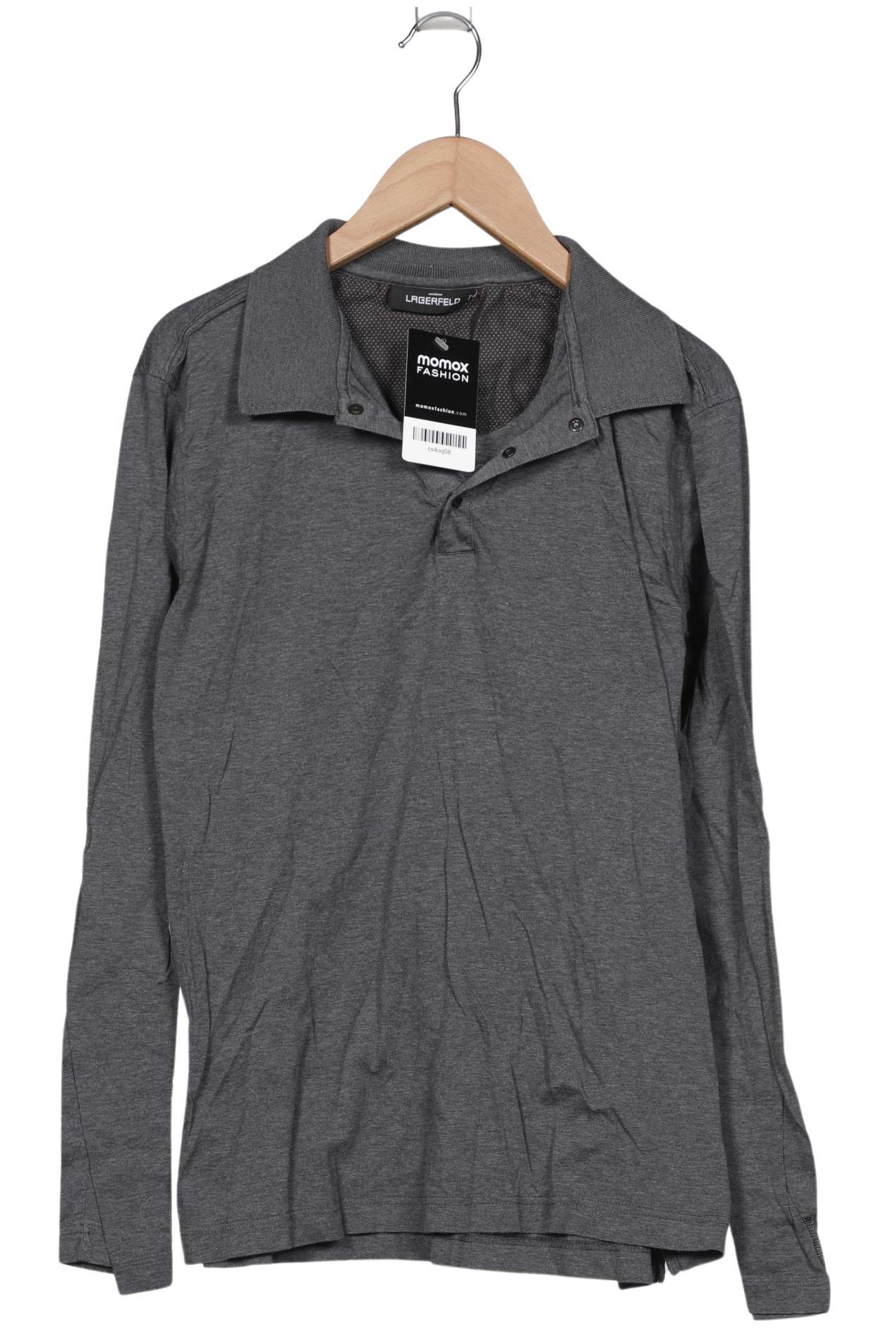 Thumbnail - Lagerfeld Herren Poloshirt, grau, Gr. 52