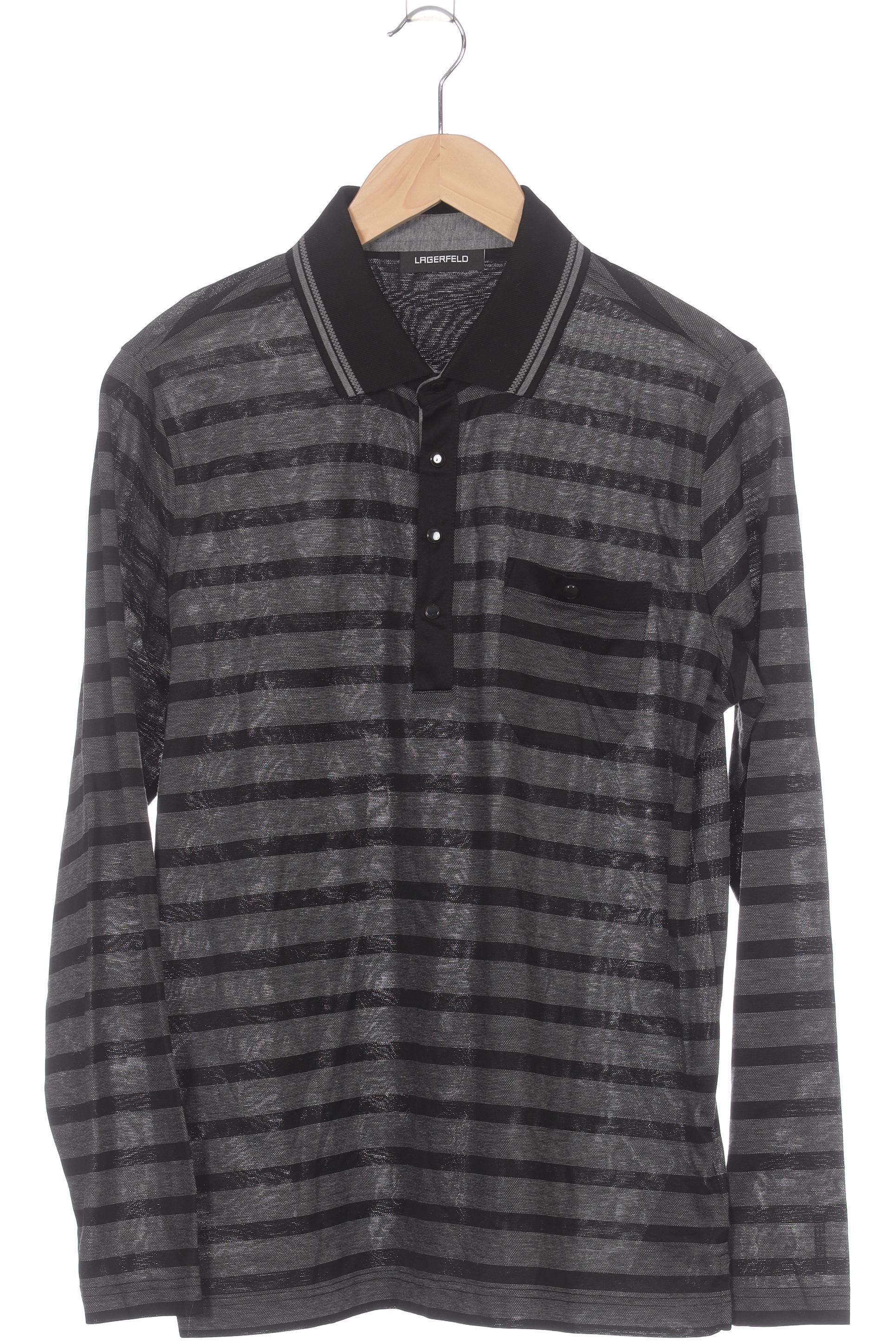 

Lagerfeld Herren Poloshirt, schwarz, Gr.