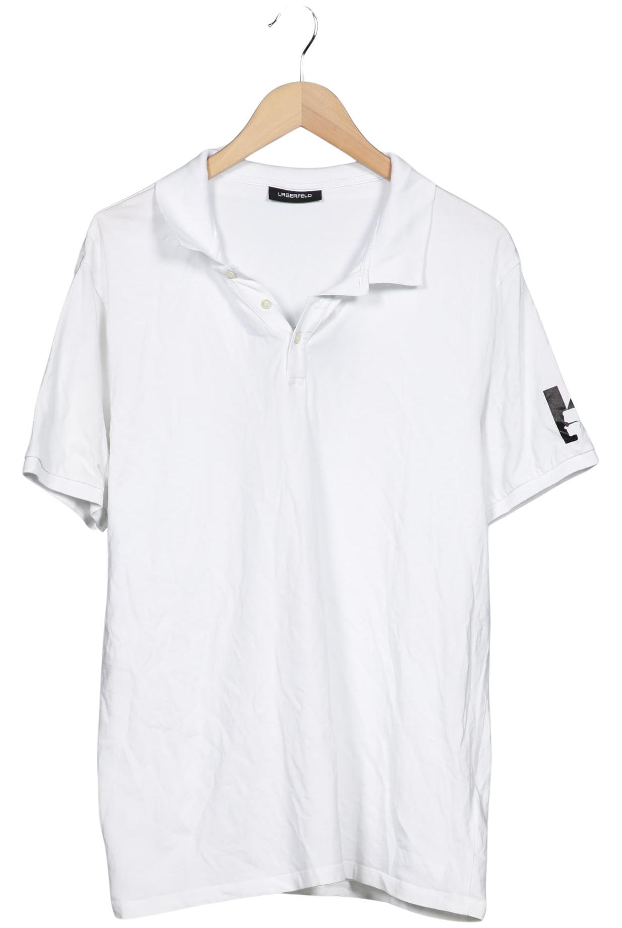 Thumbnail - Lagerfeld Herren Poloshirt, weiß, Gr. 56