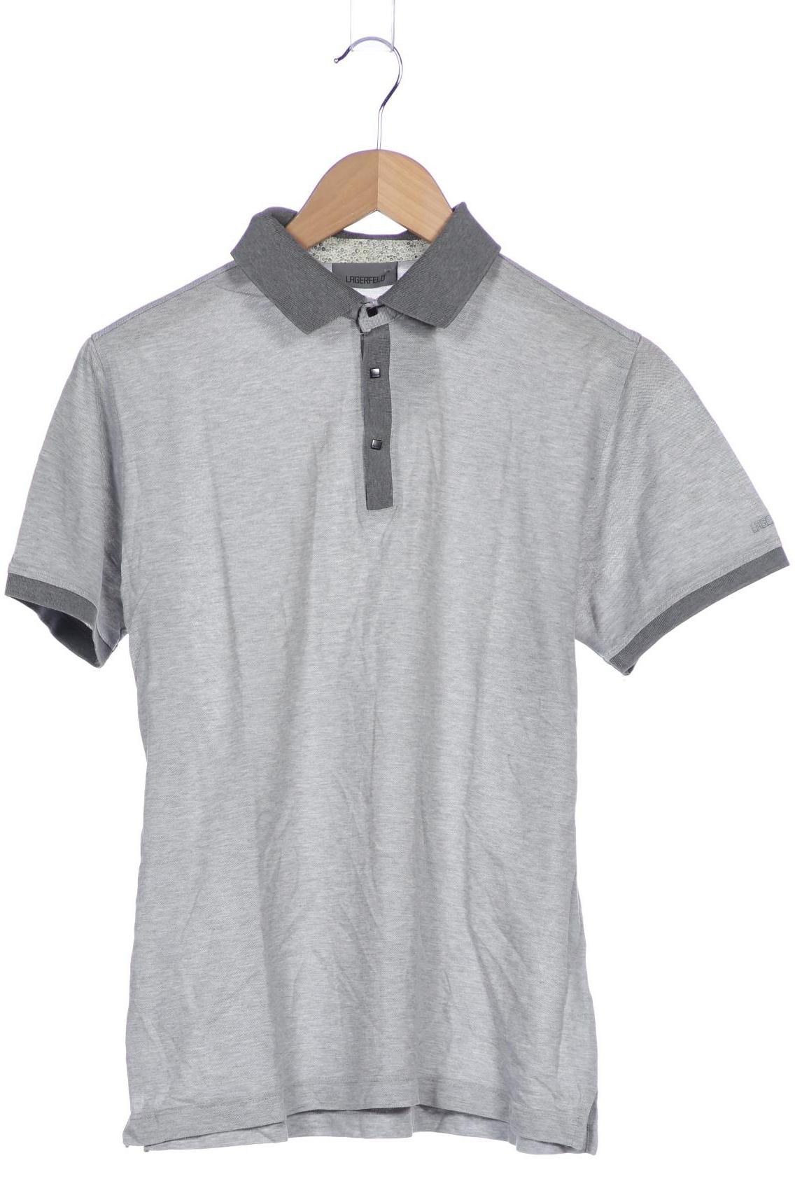 

Lagerfeld Herren Poloshirt, grau, Gr. 48