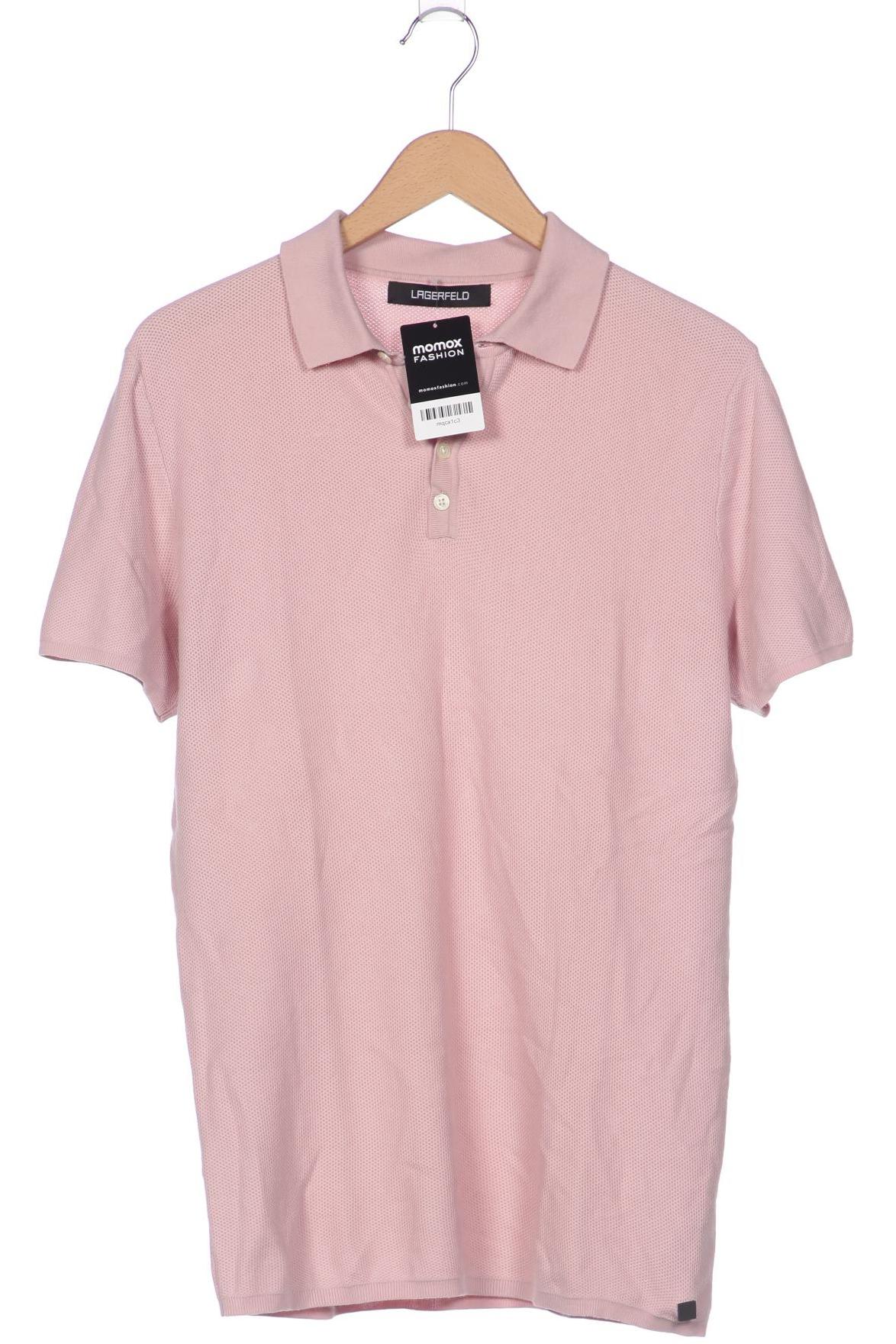 

Lagerfeld Herren Poloshirt, pink, Gr. 48