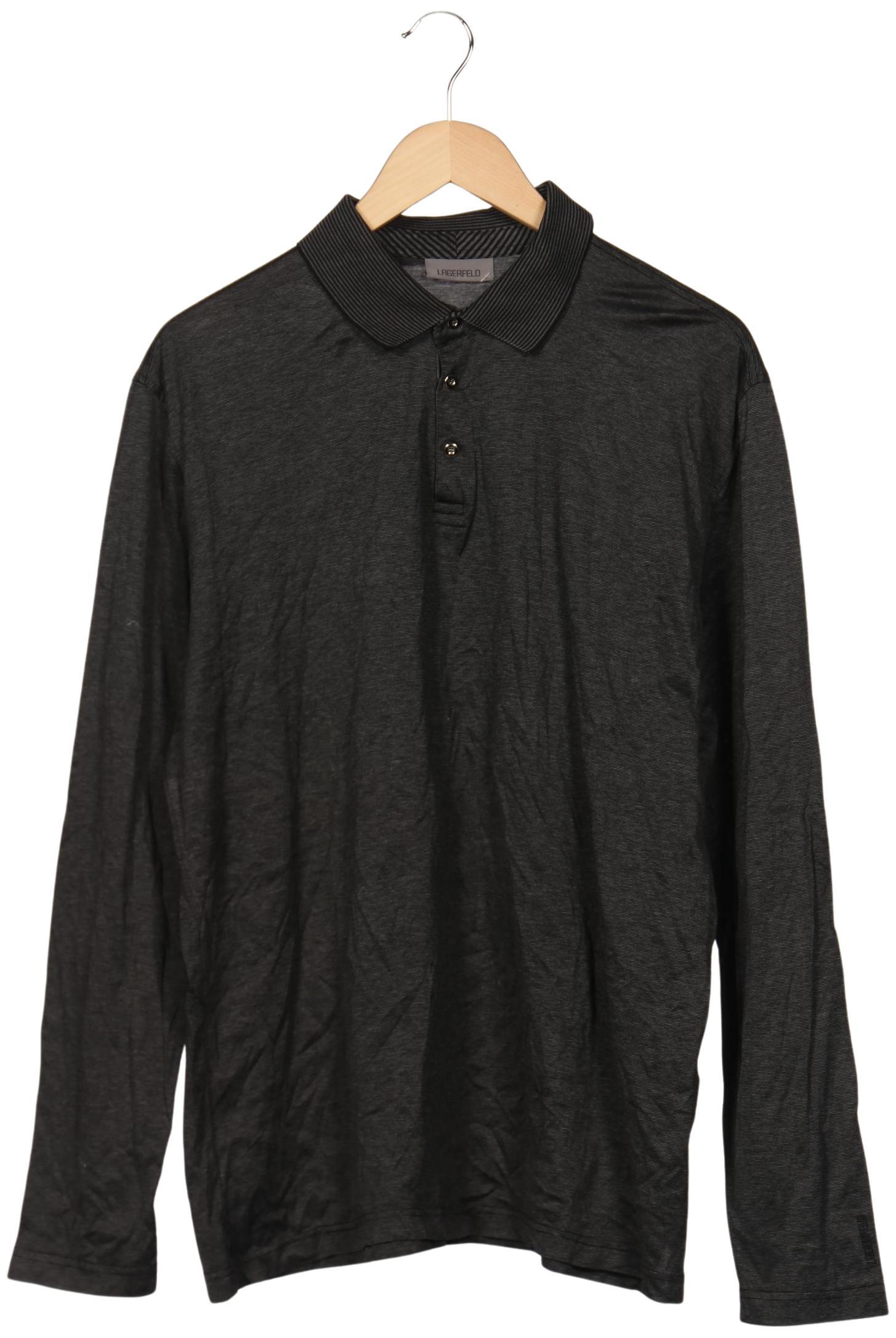 

Lagerfeld Herren Poloshirt, grau, Gr. 56
