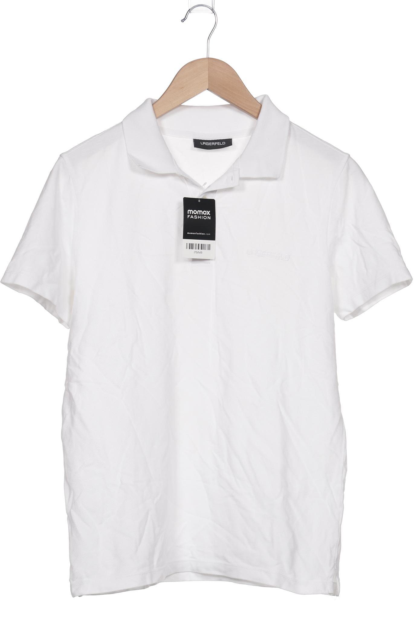 

Lagerfeld Herren Poloshirt, weiß, Gr. 48