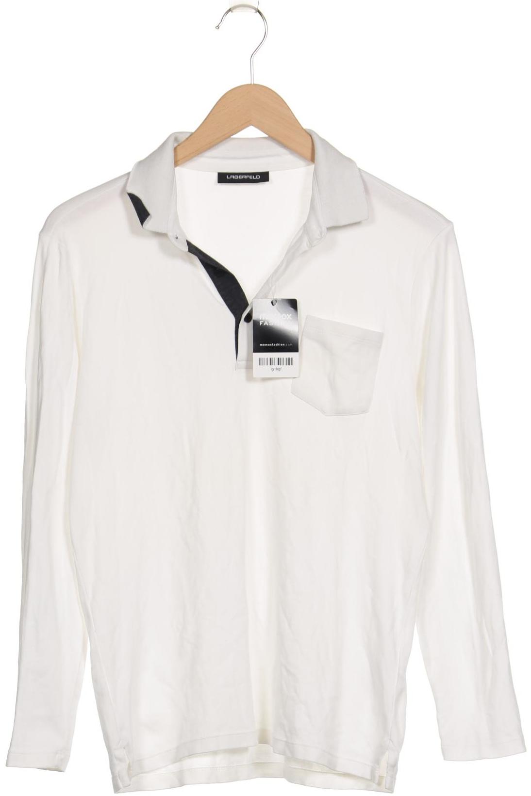 

Lagerfeld Herren Poloshirt, weiß, Gr. 46