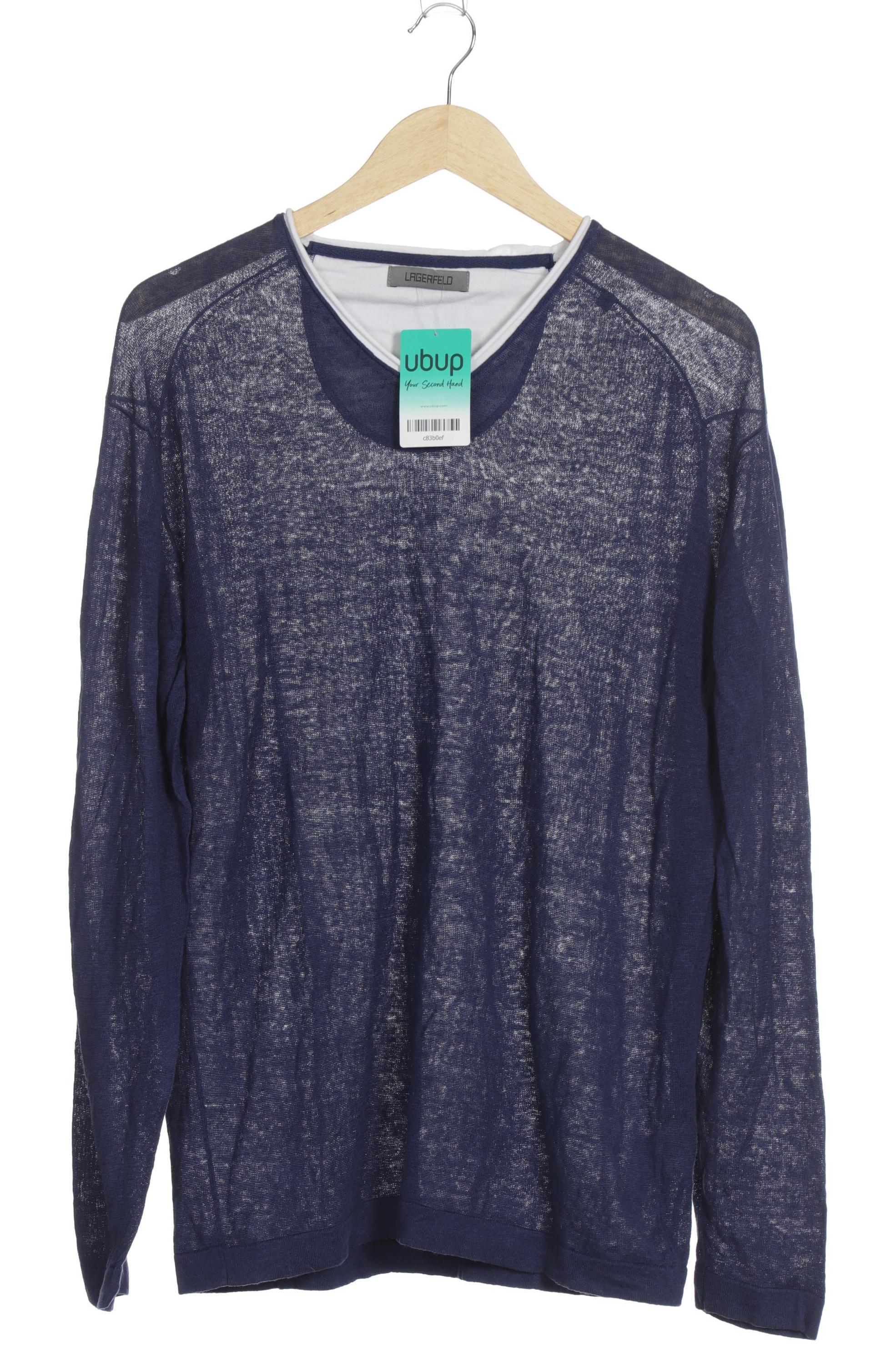 

Lagerfeld Herren Pullover, blau, Gr.