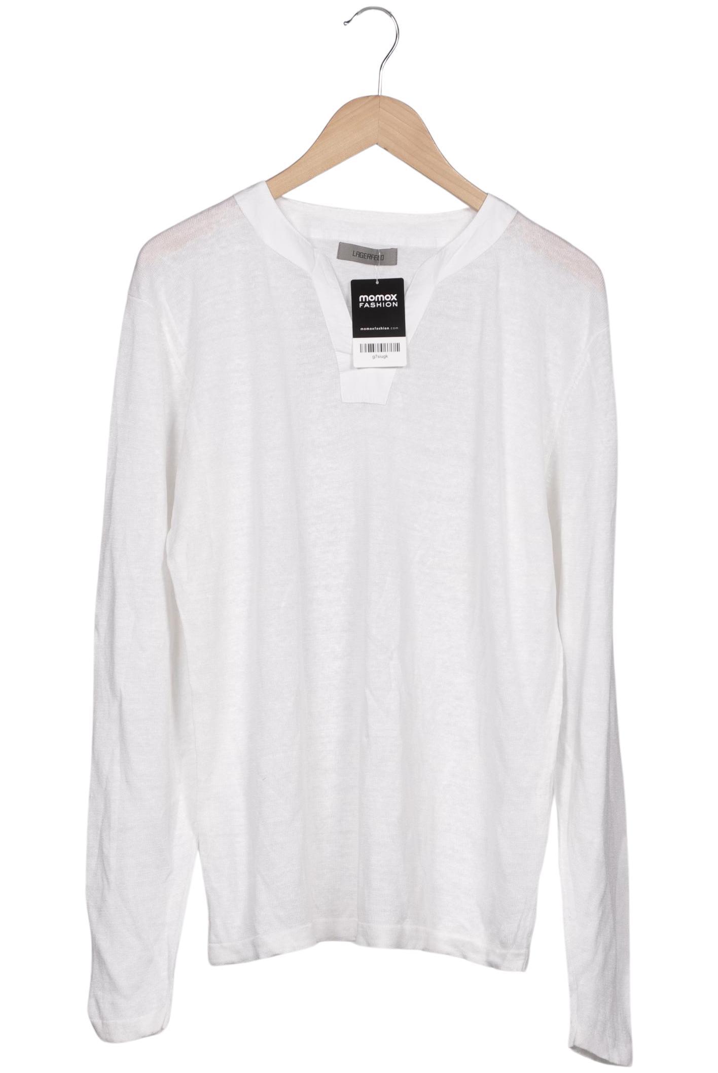 Thumbnail - Lagerfeld Herren Pullover, weiß, Gr. 54