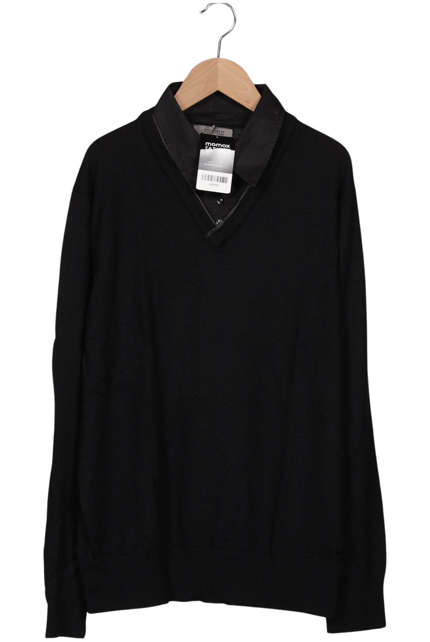 

Lagerfeld Herren Pullover, schwarz, Gr. 52