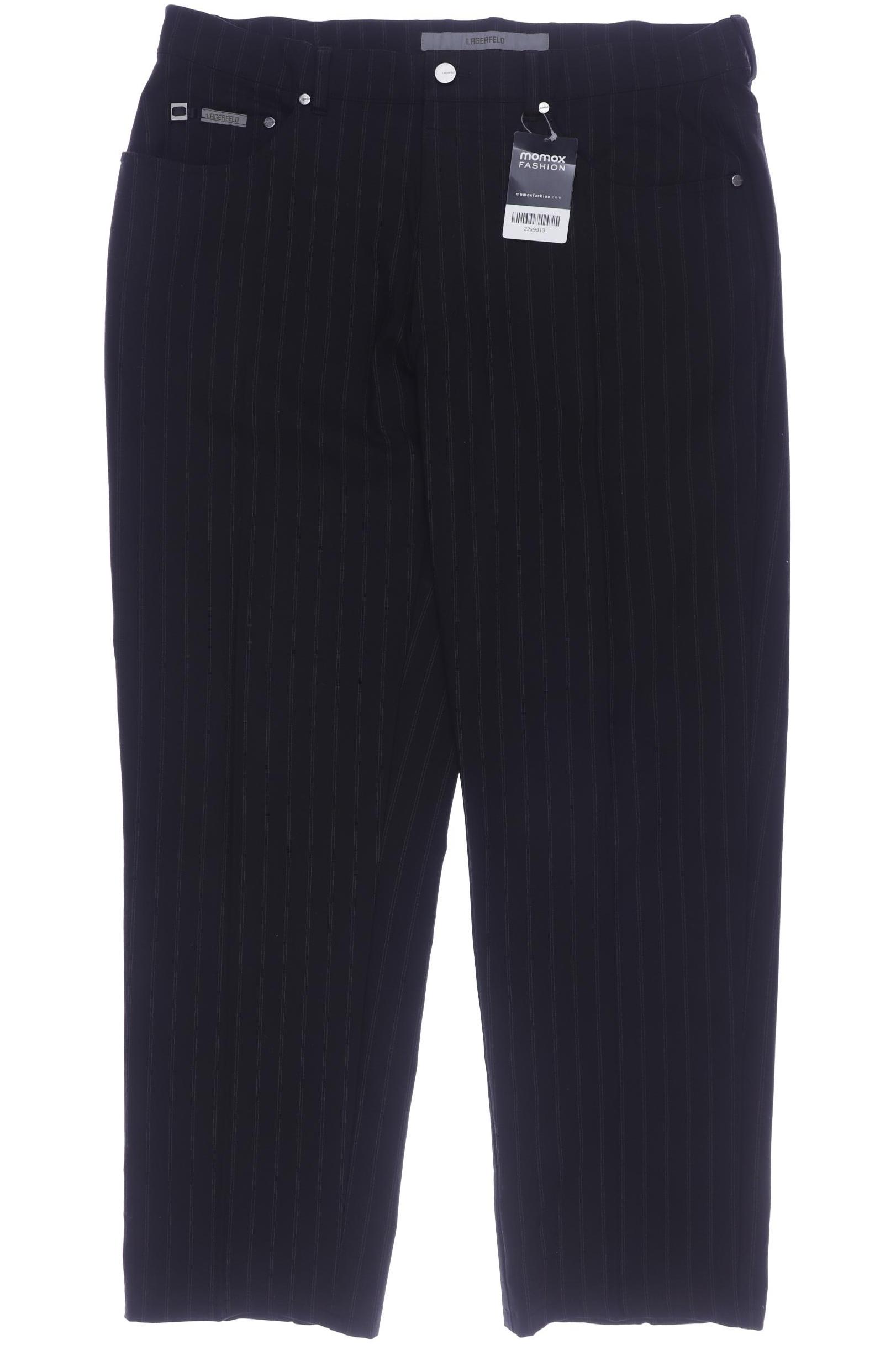 

Lagerfeld Herren Stoffhose, schwarz