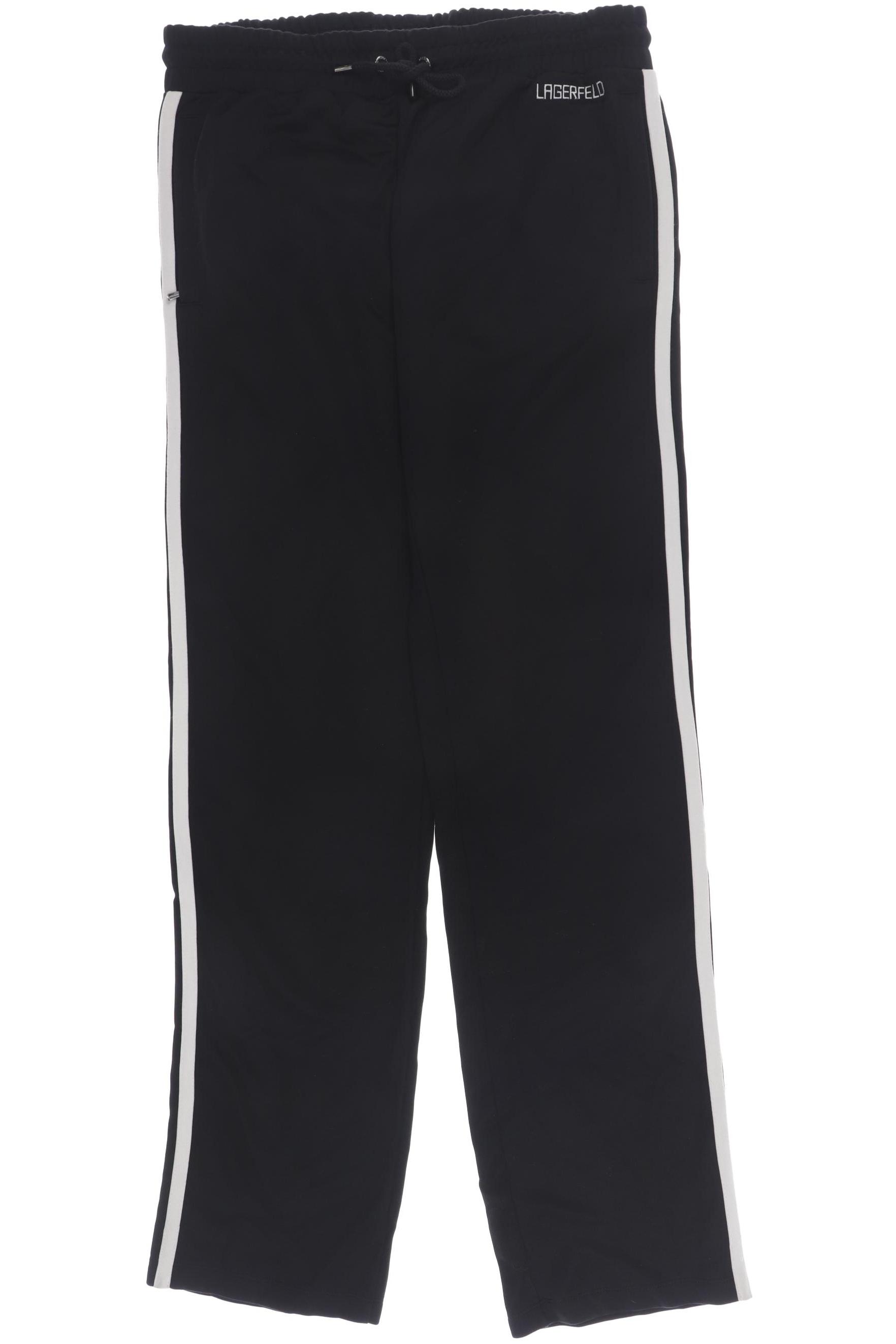

Lagerfeld Herren Stoffhose, schwarz