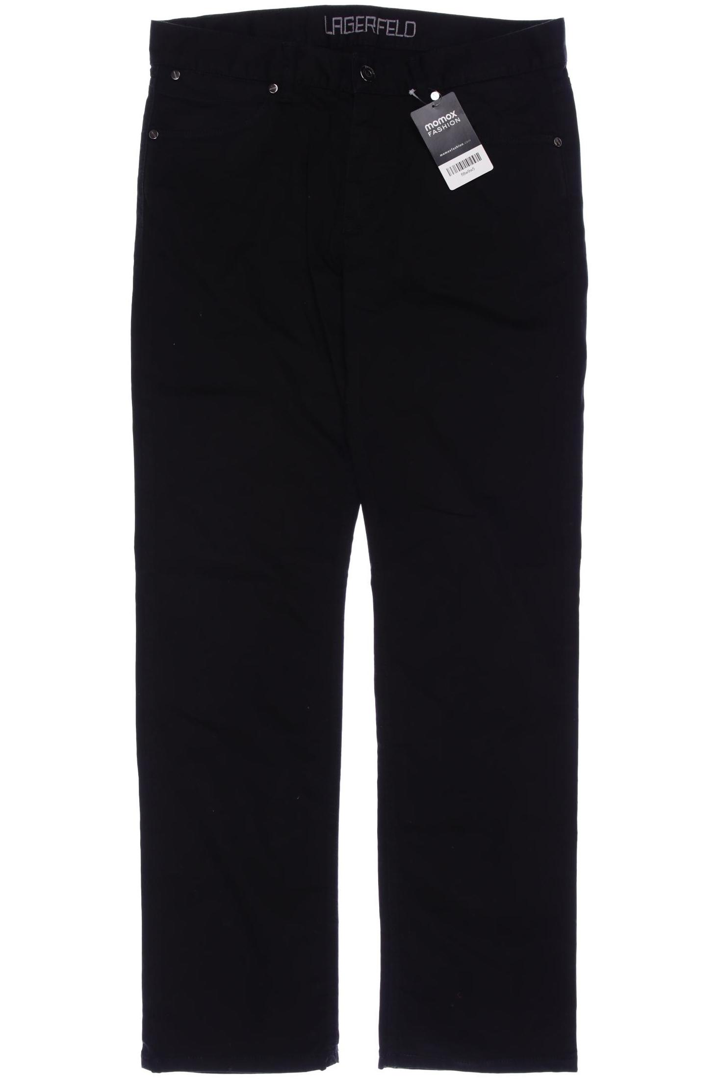 

Lagerfeld Herren Stoffhose, schwarz, Gr. 48