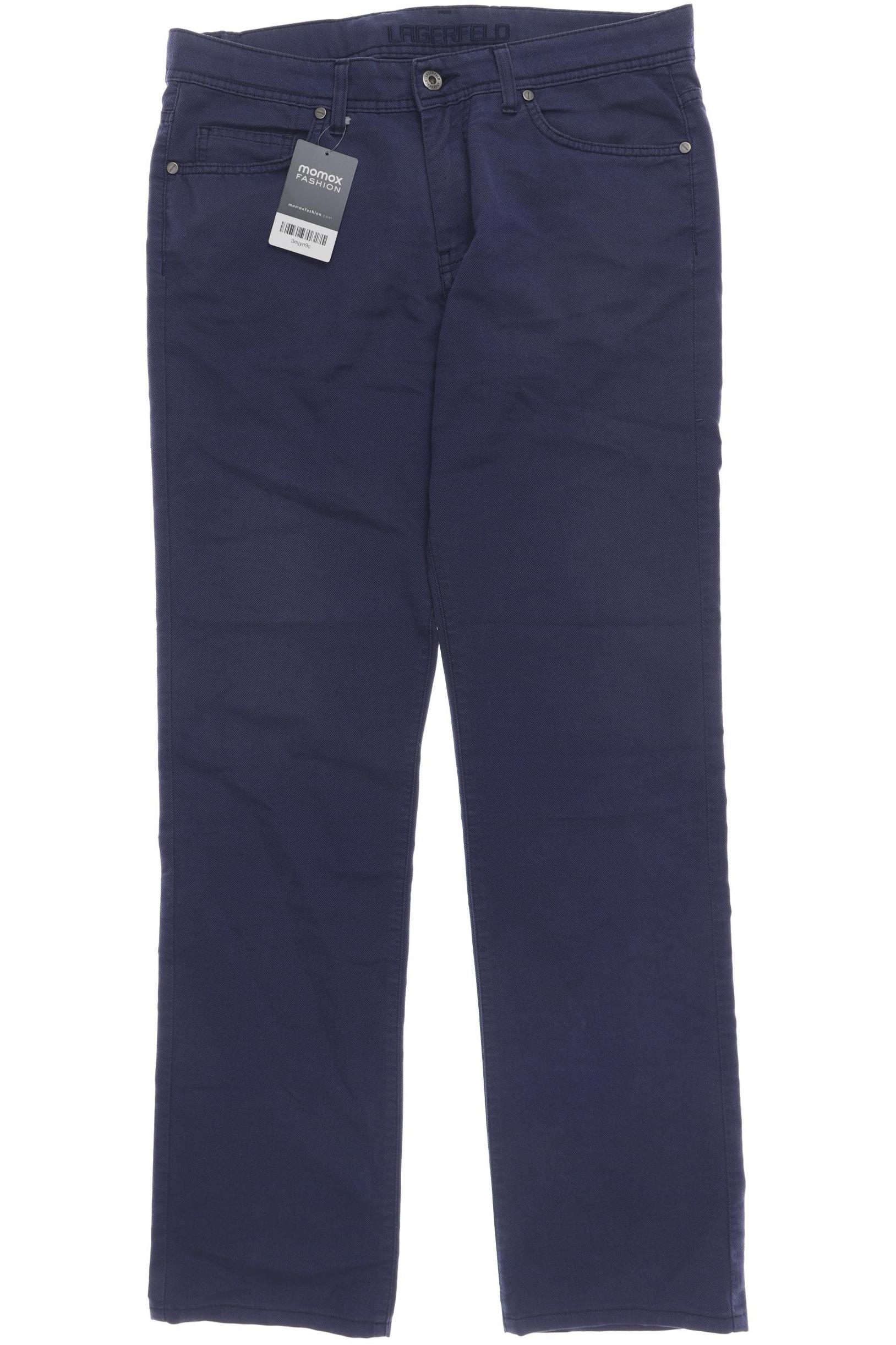 

Lagerfeld Herren Stoffhose, blau