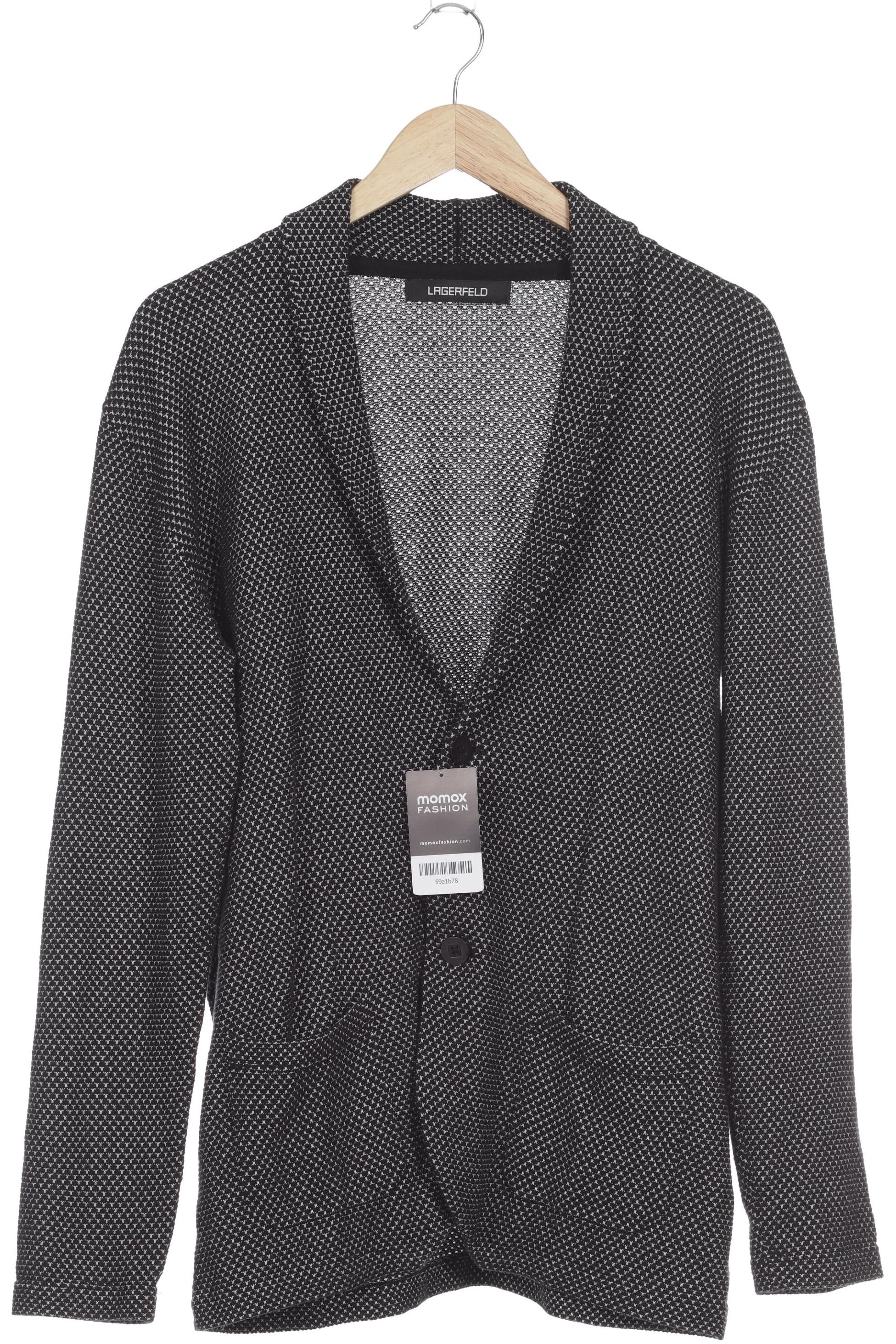 

Lagerfeld Herren Strickjacke, schwarz, Gr. 52