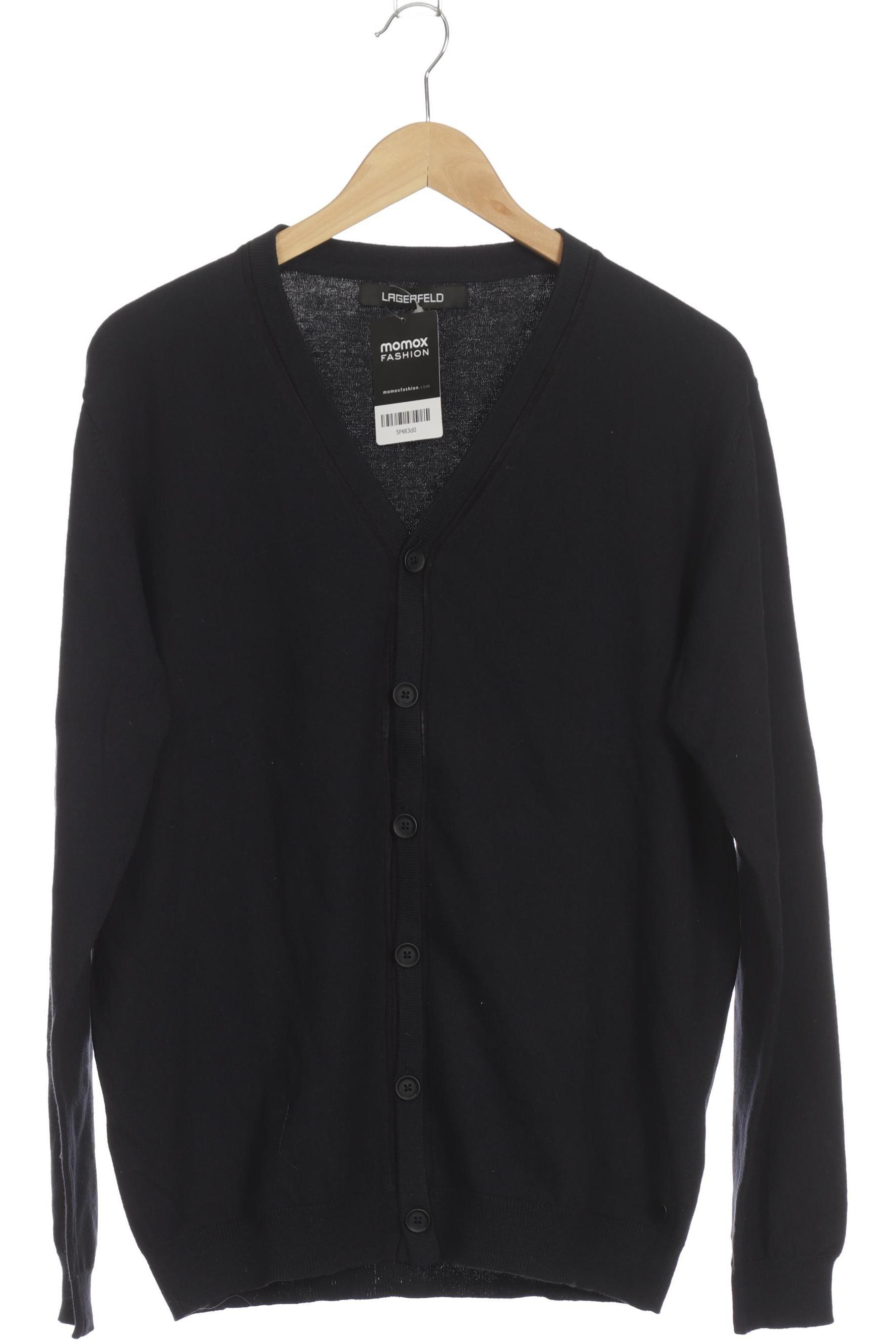 Thumbnail - Lagerfeld Herren Strickjacke, blau, Gr.