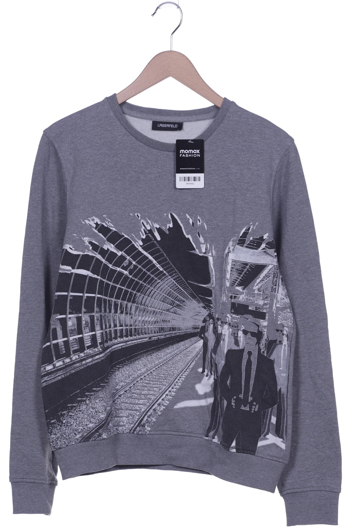 

Lagerfeld Herren Sweatshirt, grau, Gr. 52