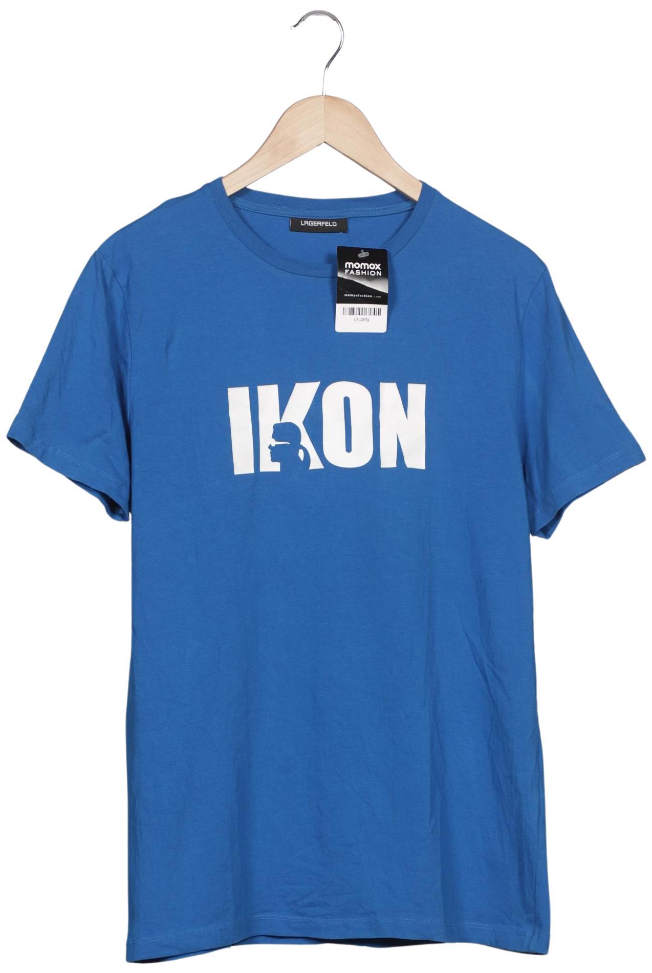 Thumbnail - Lagerfeld Herren T-Shirt, blau, Gr. 52