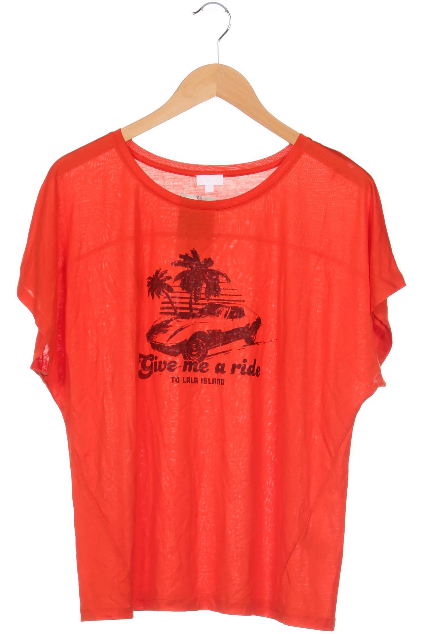 

Lala Berlin Damen T-Shirt, orange, Gr.