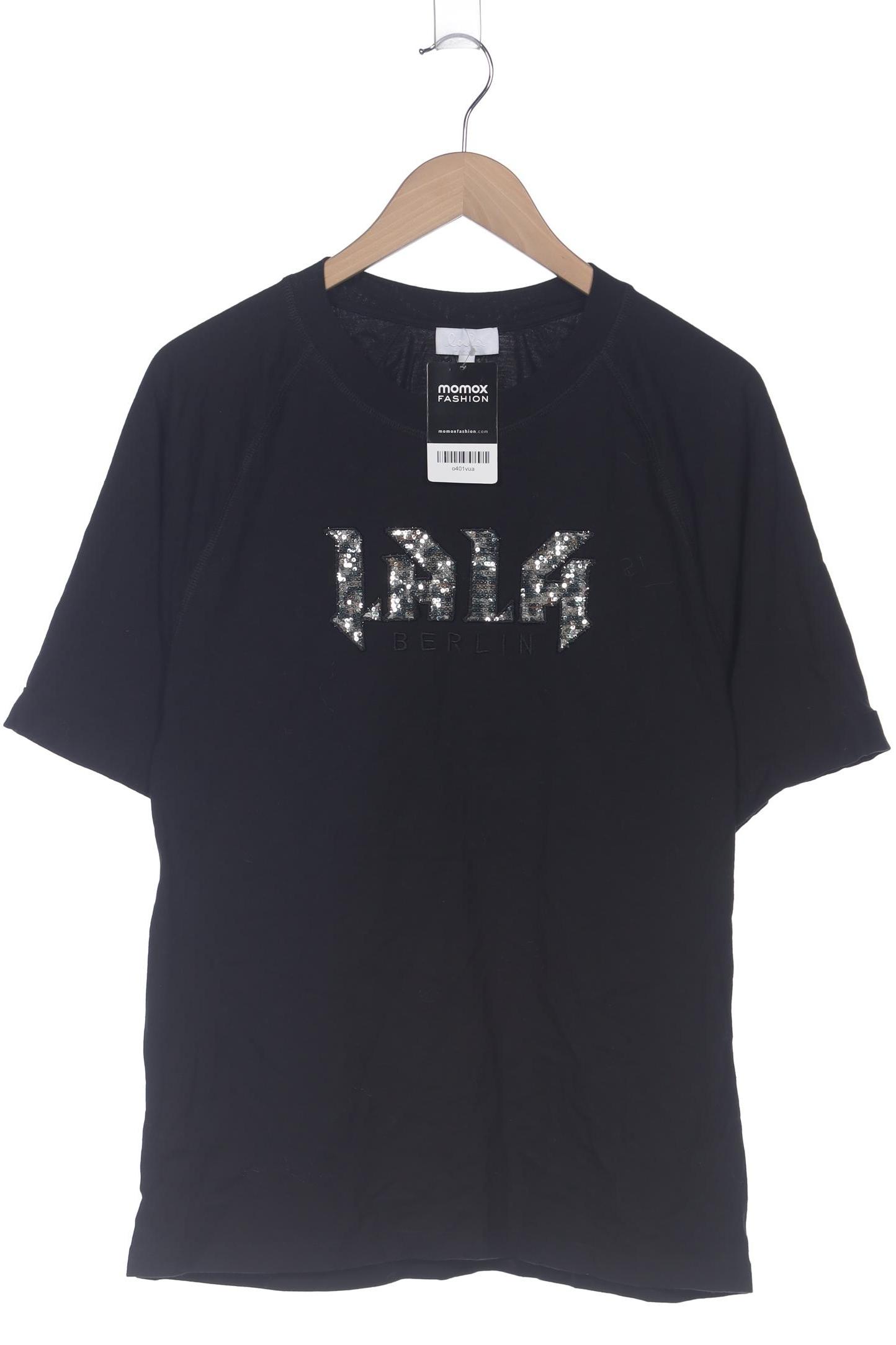 

Lala Berlin Damen T-Shirt, schwarz, Gr. 36