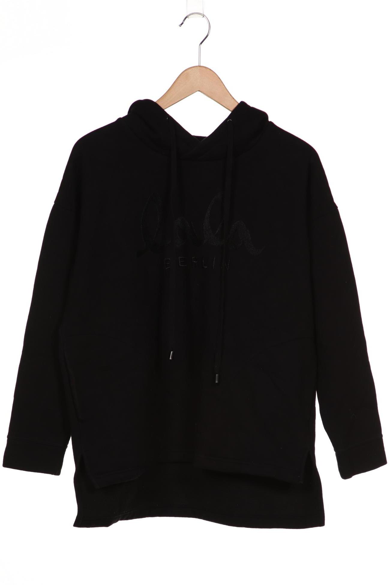 

Lala Berlin Damen Kapuzenpullover, schwarz, Gr. 38