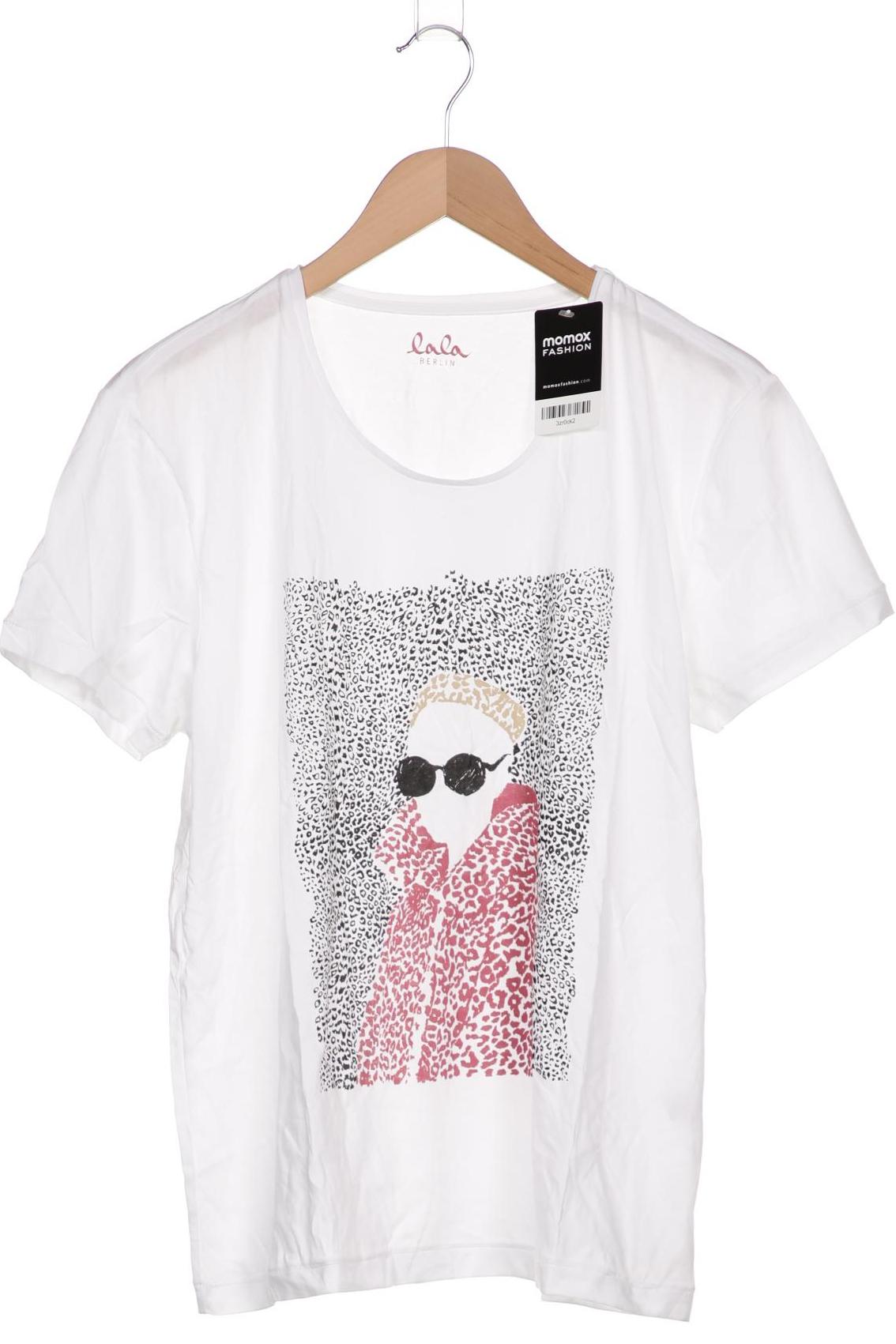 

Lala Berlin Damen T-Shirt, weiß
