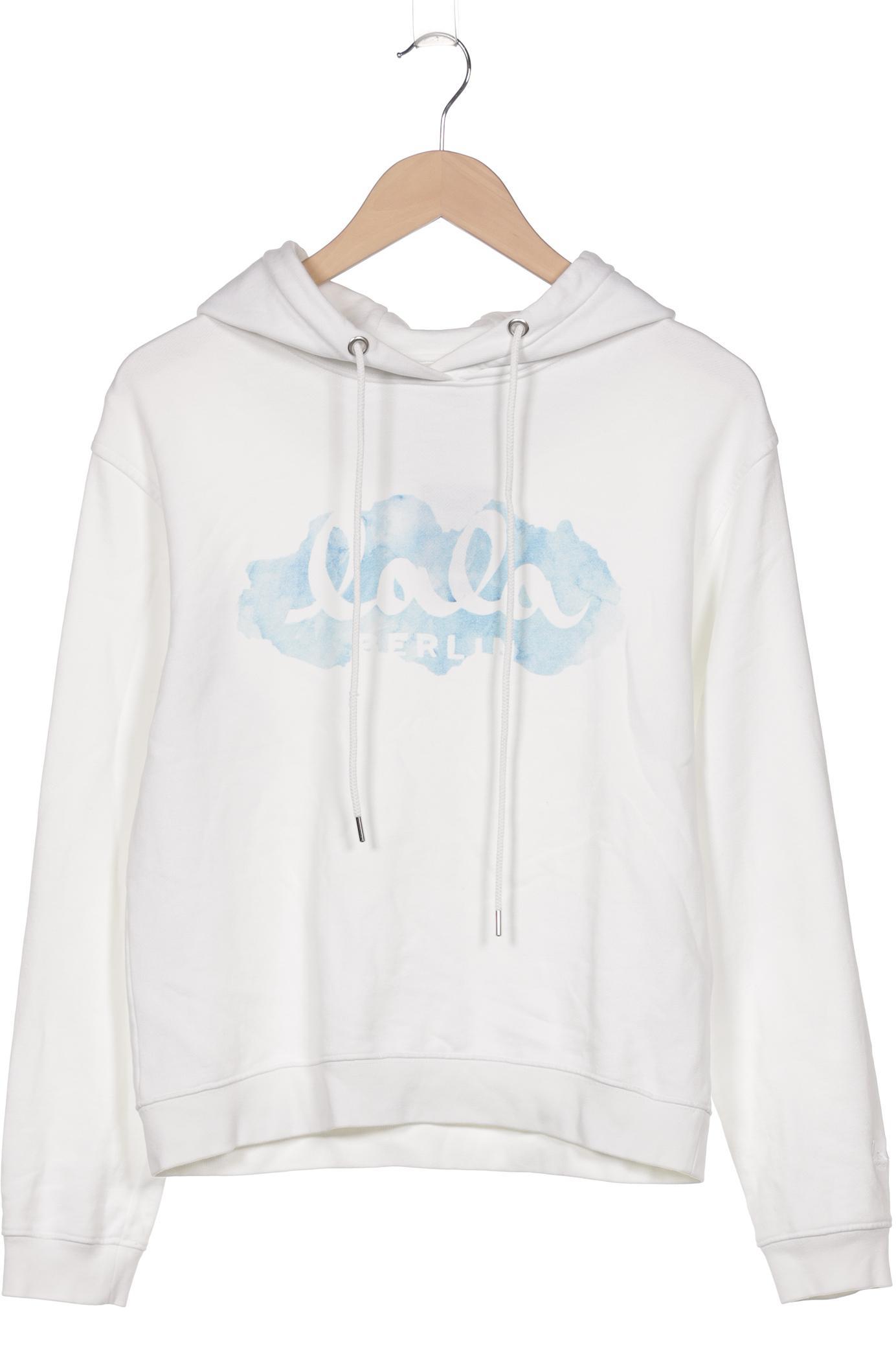 

Lala Berlin Damen Kapuzenpullover, weiß, Gr. 34