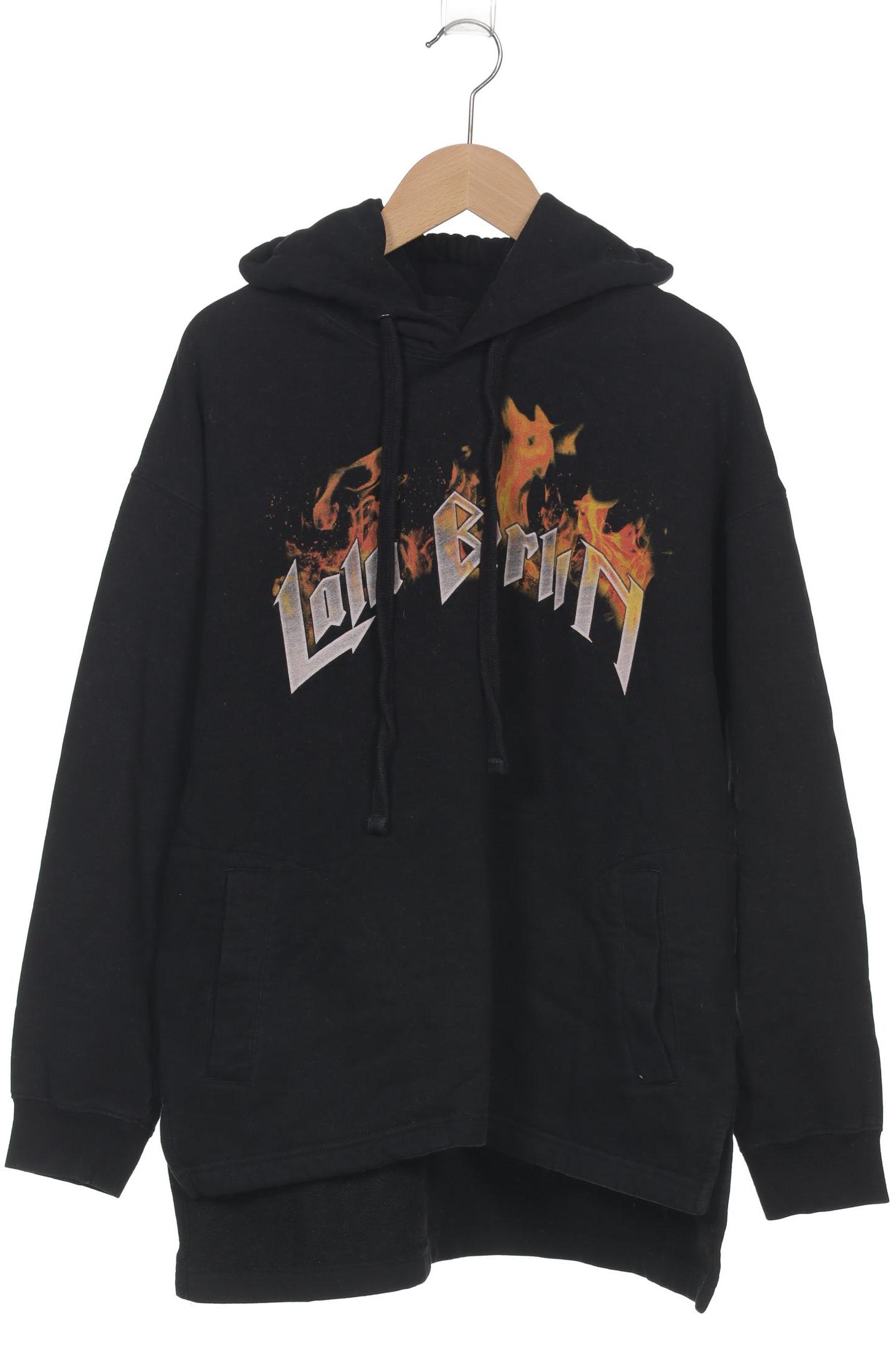 

Lala Berlin Damen Kapuzenpullover, schwarz, Gr. 34