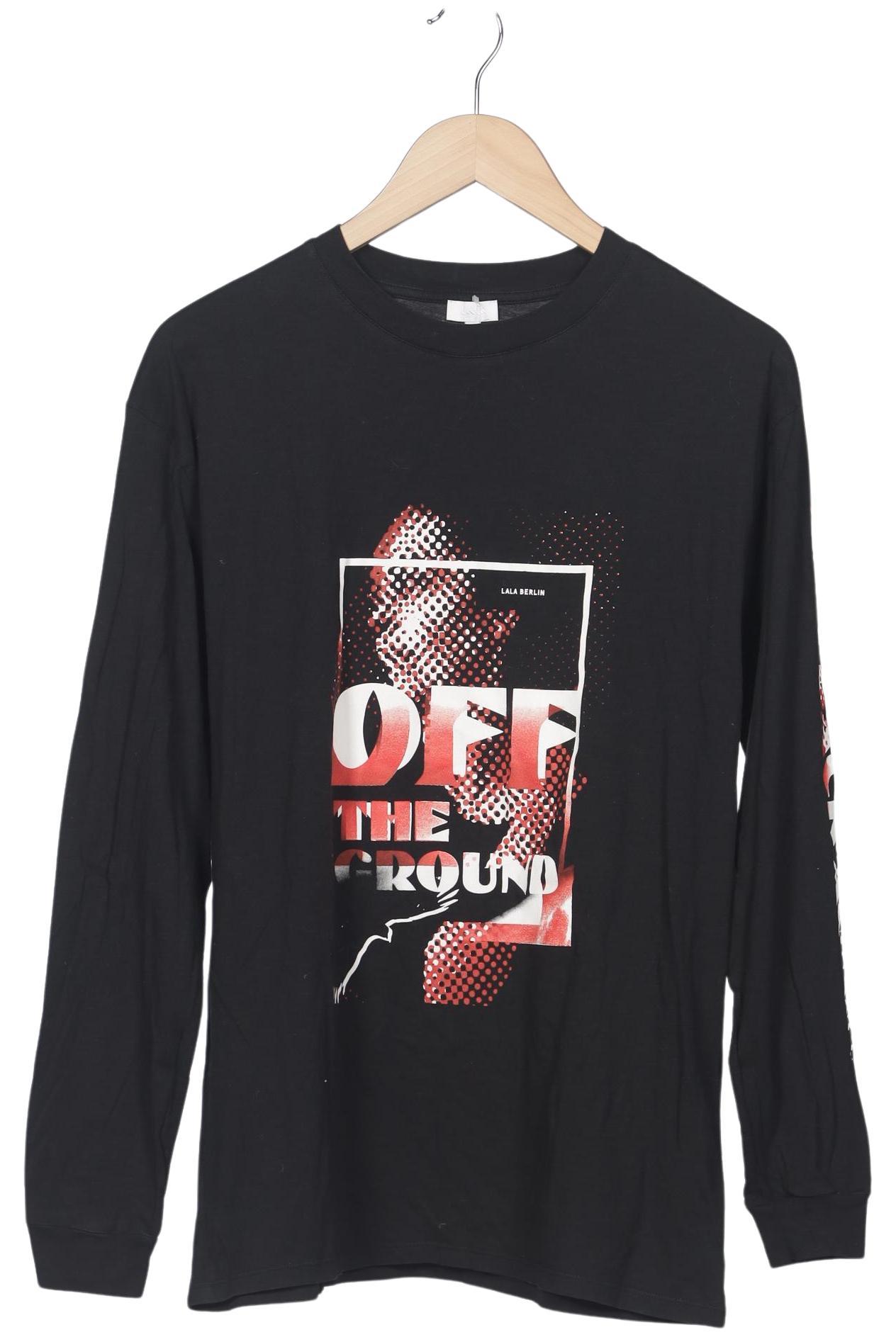 

Lala Berlin Damen Langarmshirt, schwarz, Gr. 34