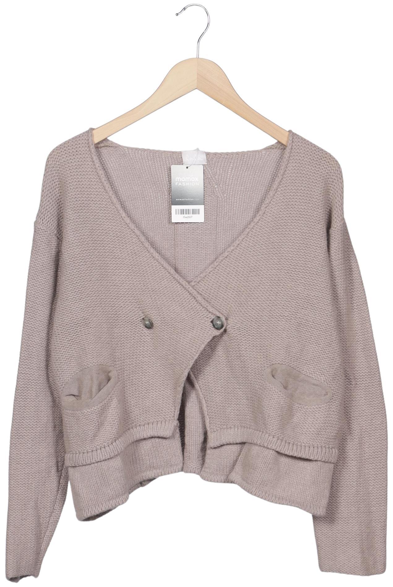 

Lala Berlin Damen Strickjacke, beige, Gr. 38