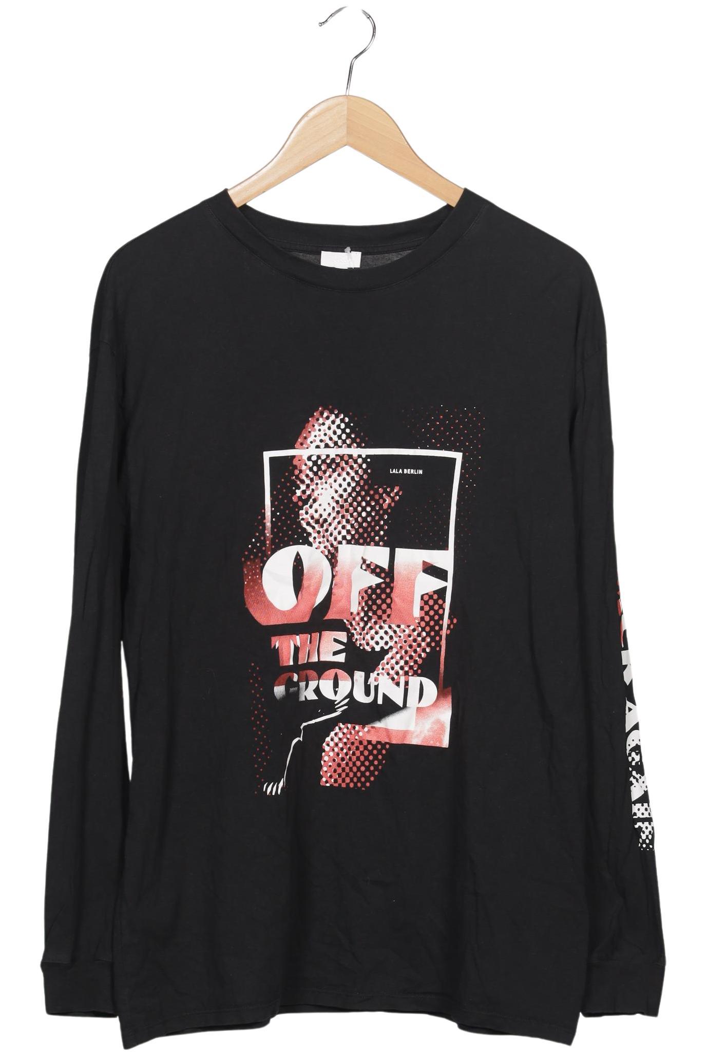 

Lala Berlin Damen Langarmshirt, schwarz, Gr. 36