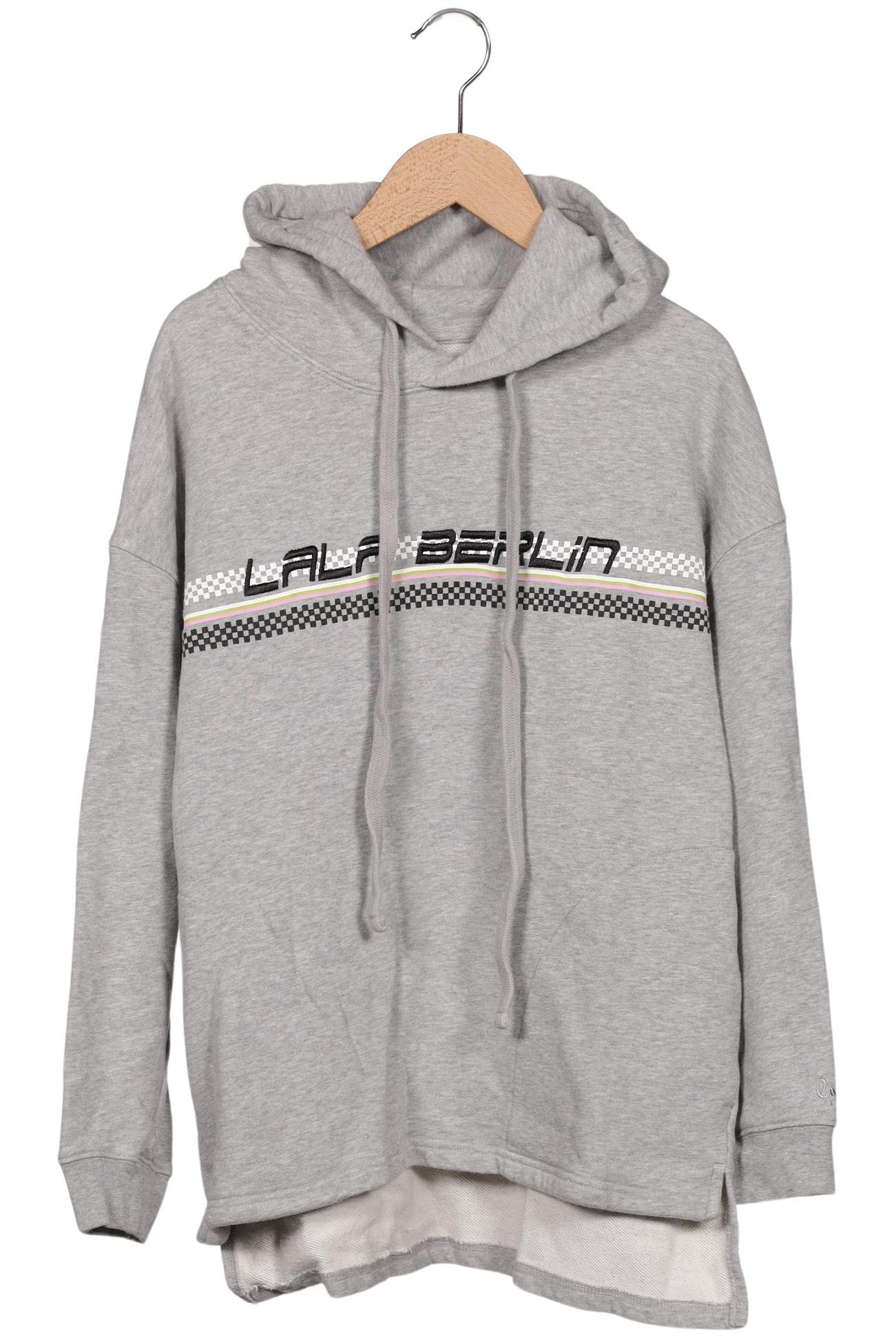 

Lala Berlin Damen Kapuzenpullover, grau, Gr. 34