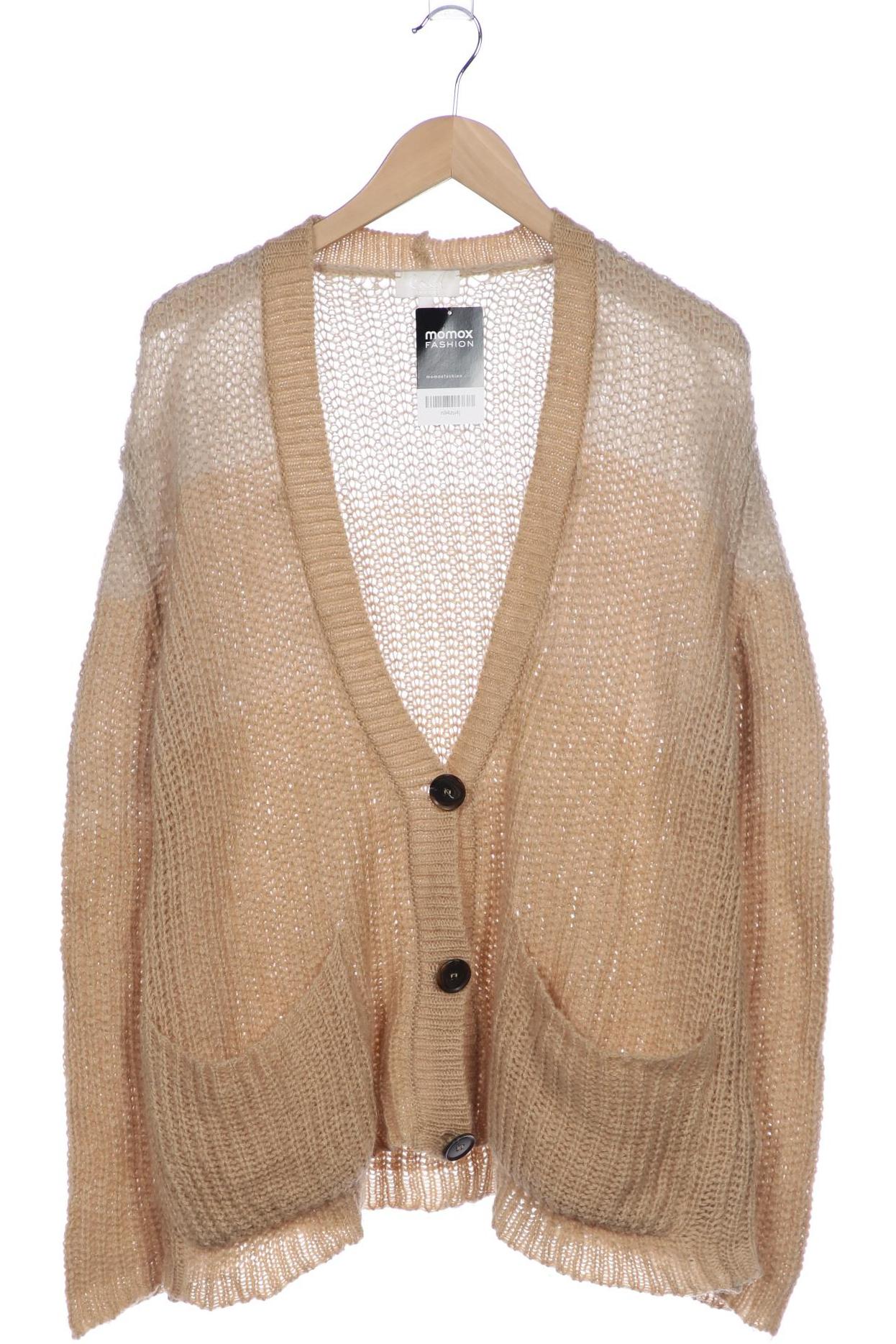 

Lala Berlin Damen Strickjacke, beige, Gr. 34